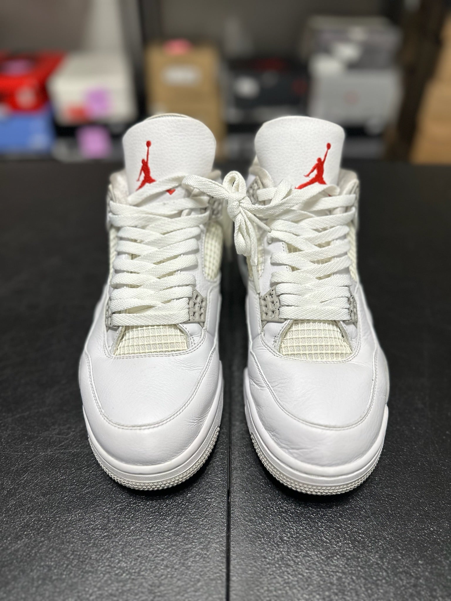 Size 10.5 - J4 White Oreo