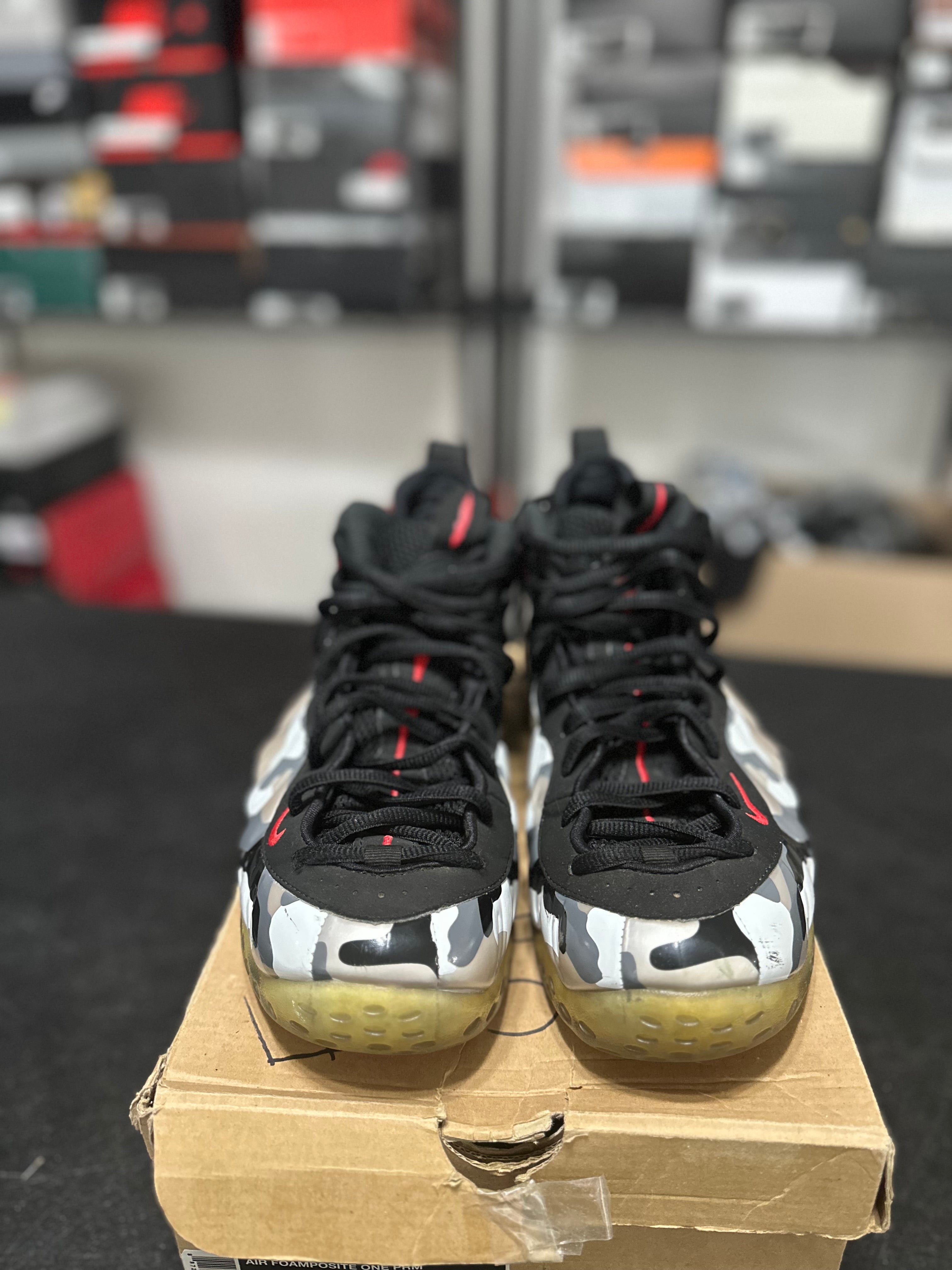 Size 10.5 - Foamposite Fighter Jet