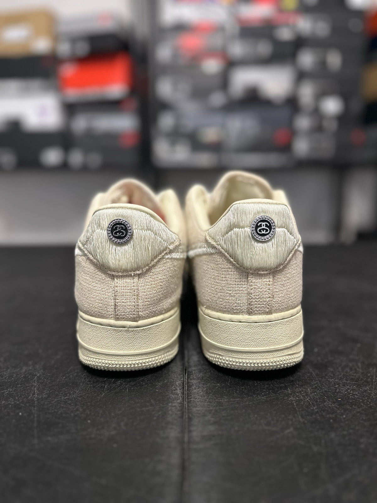 Size 13 - AF 1 low stussy fossil