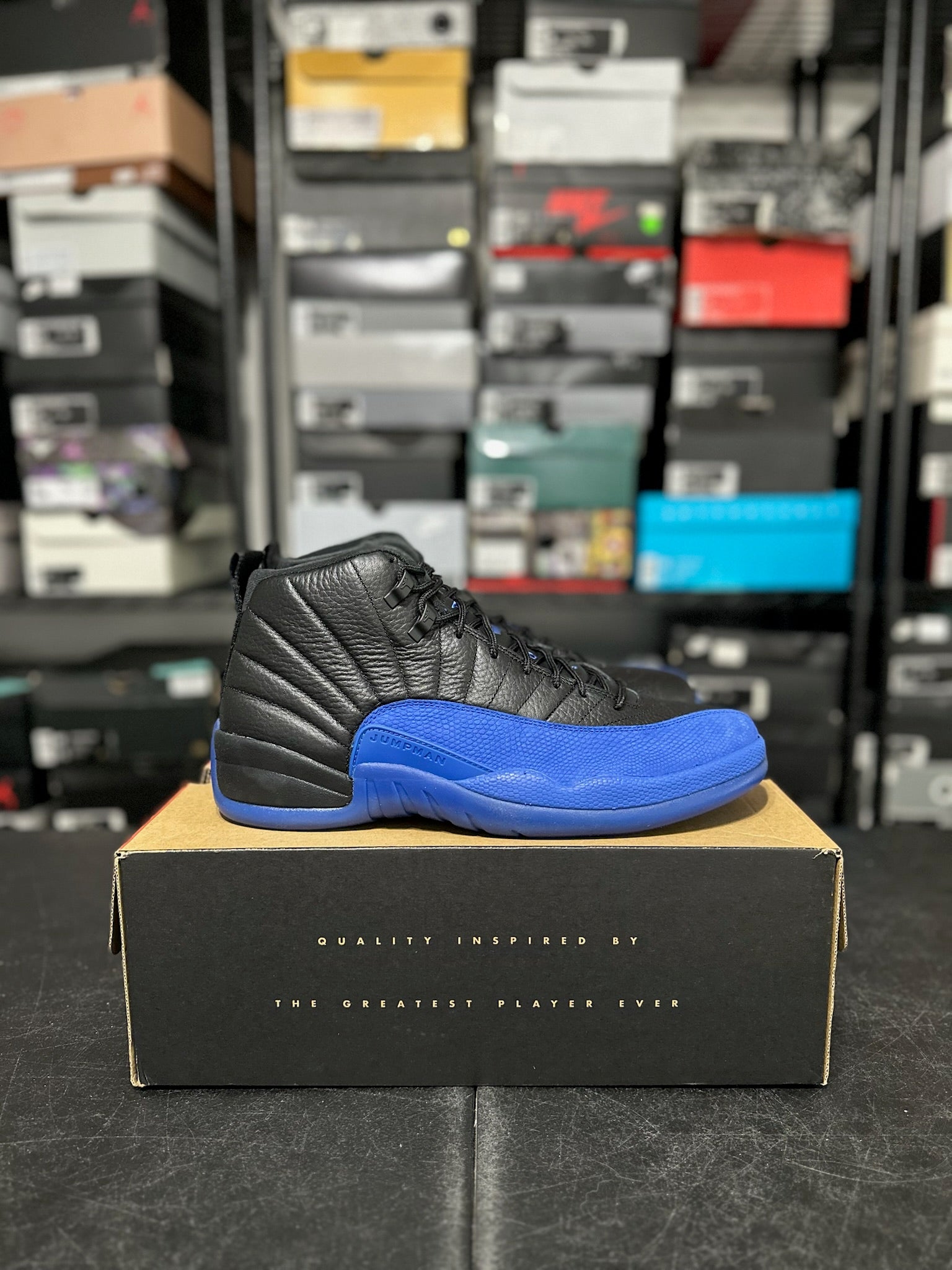 Size 13 - J12 Black Game Royal DS