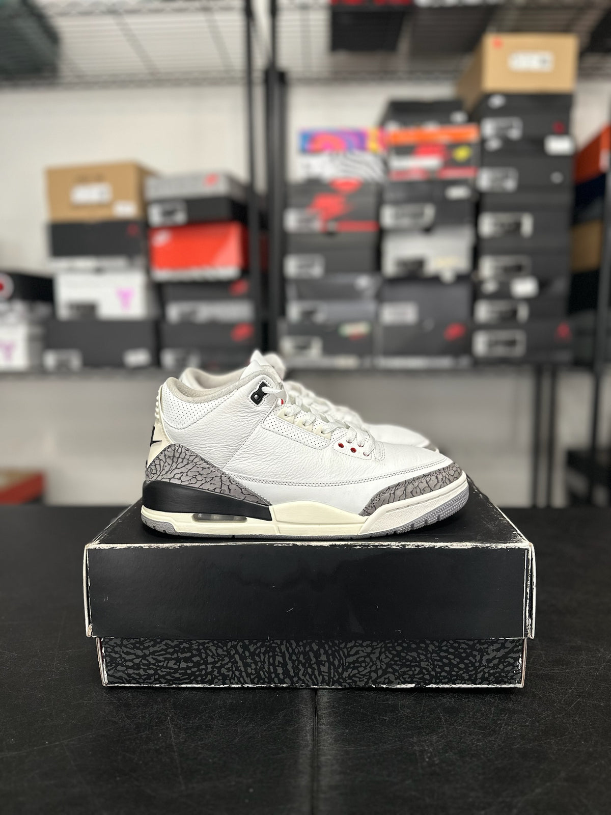 Size 9 - J3 white cement reimagined