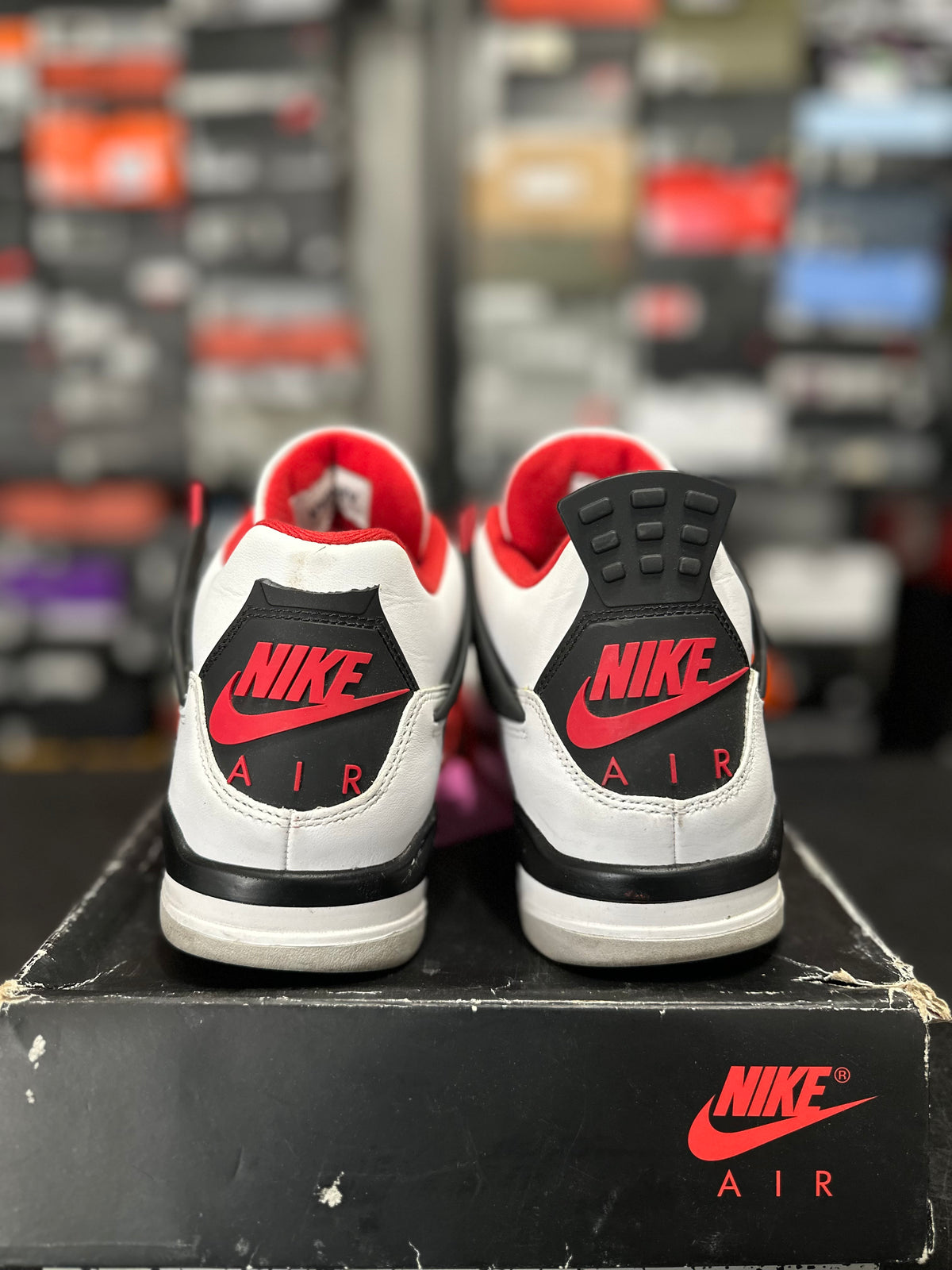Size 9 - J4 fire red *READ DESCRIPTION*