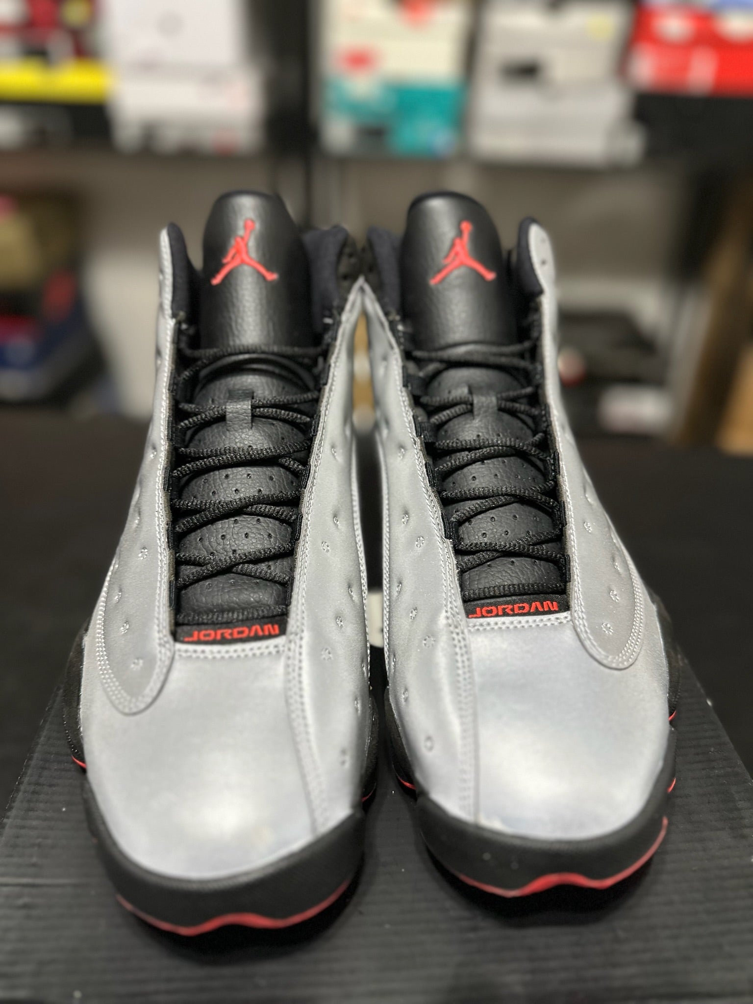 Size 12 - J13 Reflective Silver DS