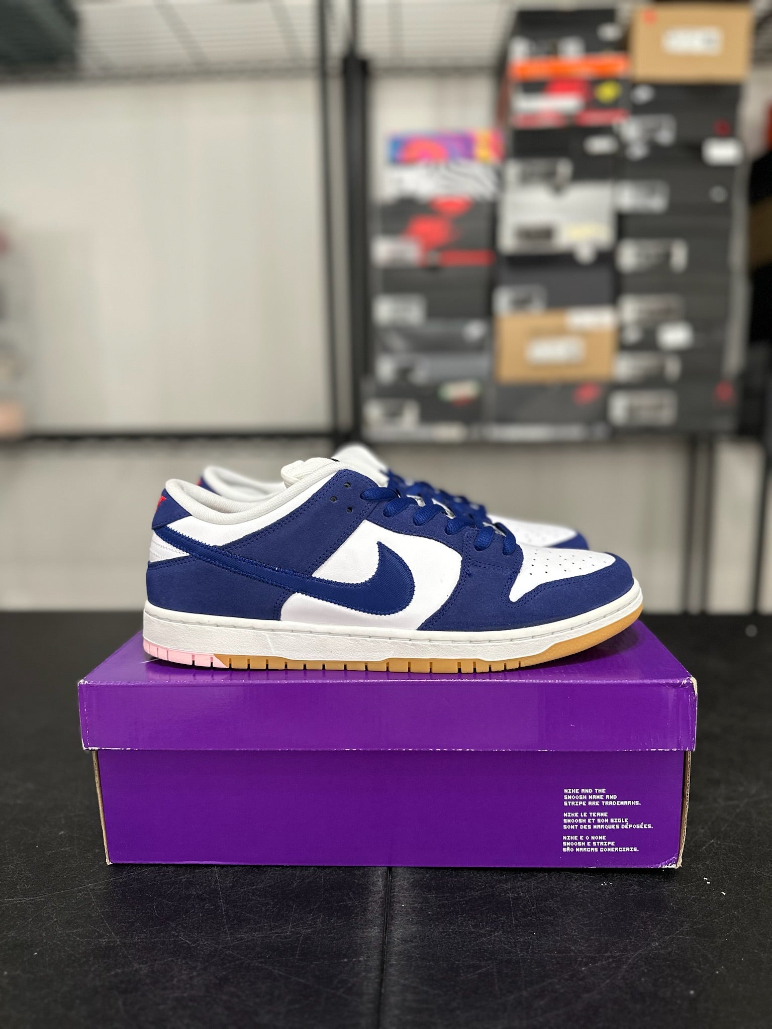 Size 13 - Dunk Low Los Angeles Dodgers