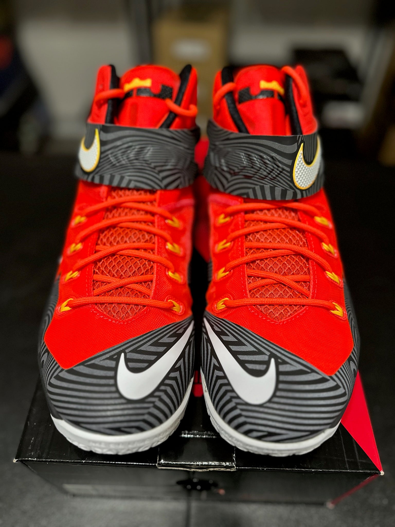 Size 13 - Nike Zoom Soldier 8 Bright Crimson