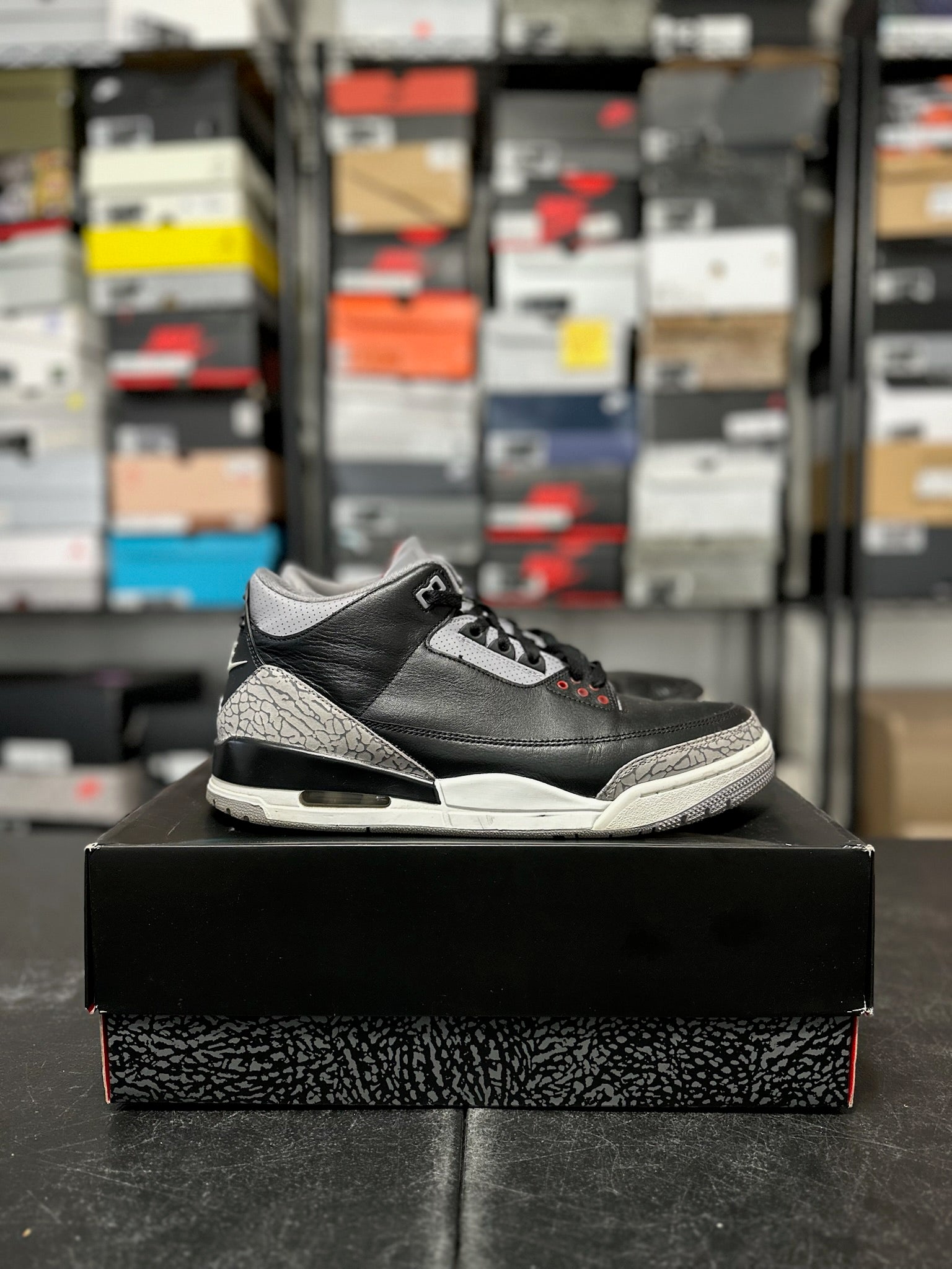 Size 11.5 - J3 Black Cement
