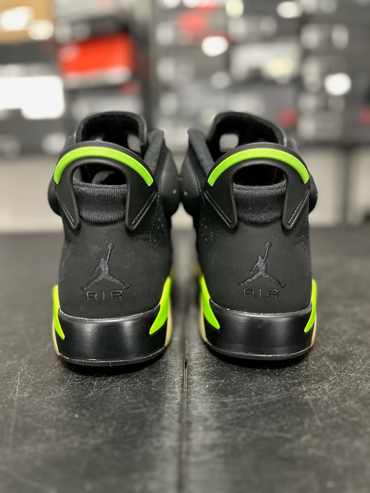 Size 8.5 - j6 electric green