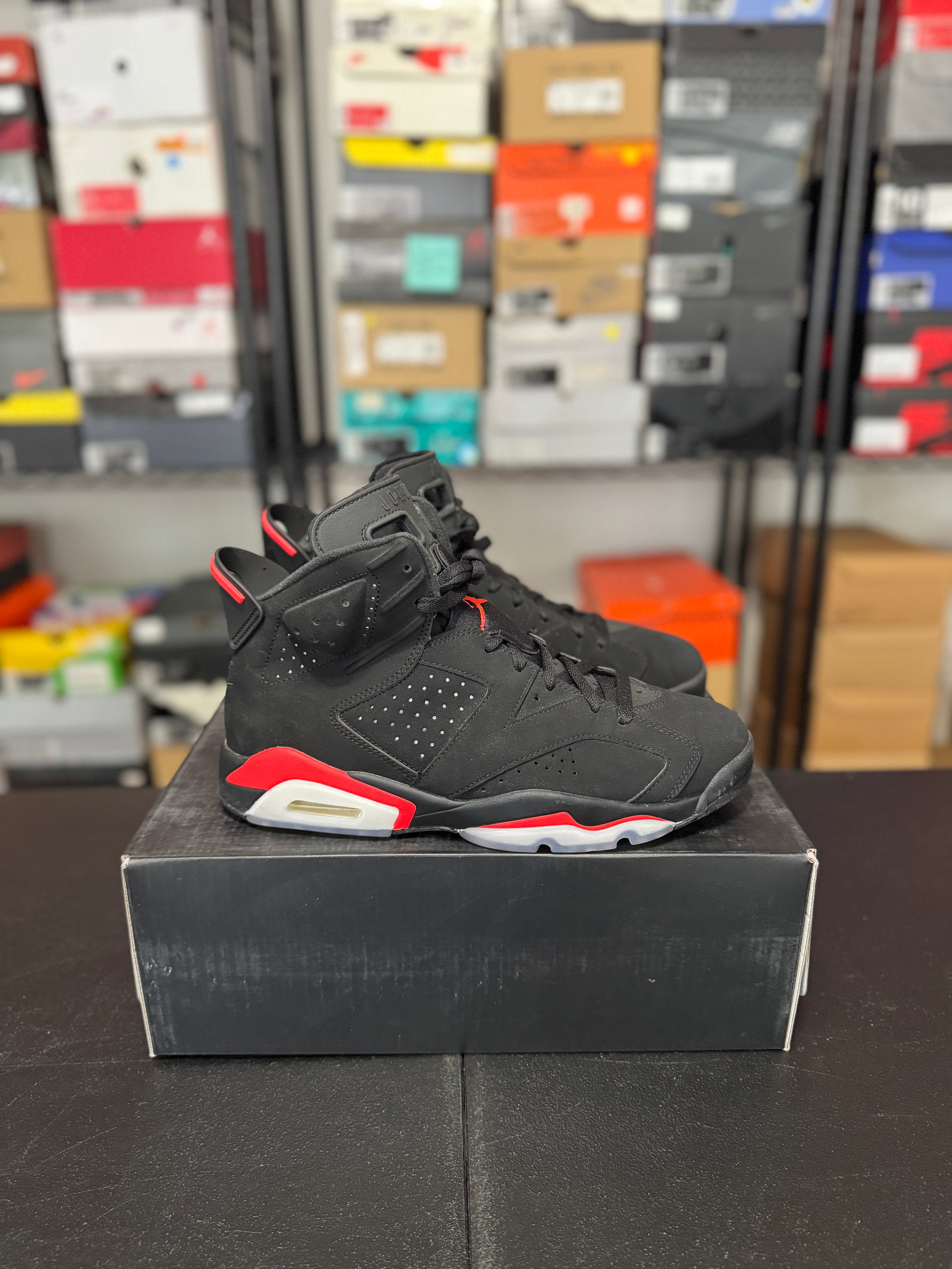 Size 10.5 - J6 infrared black