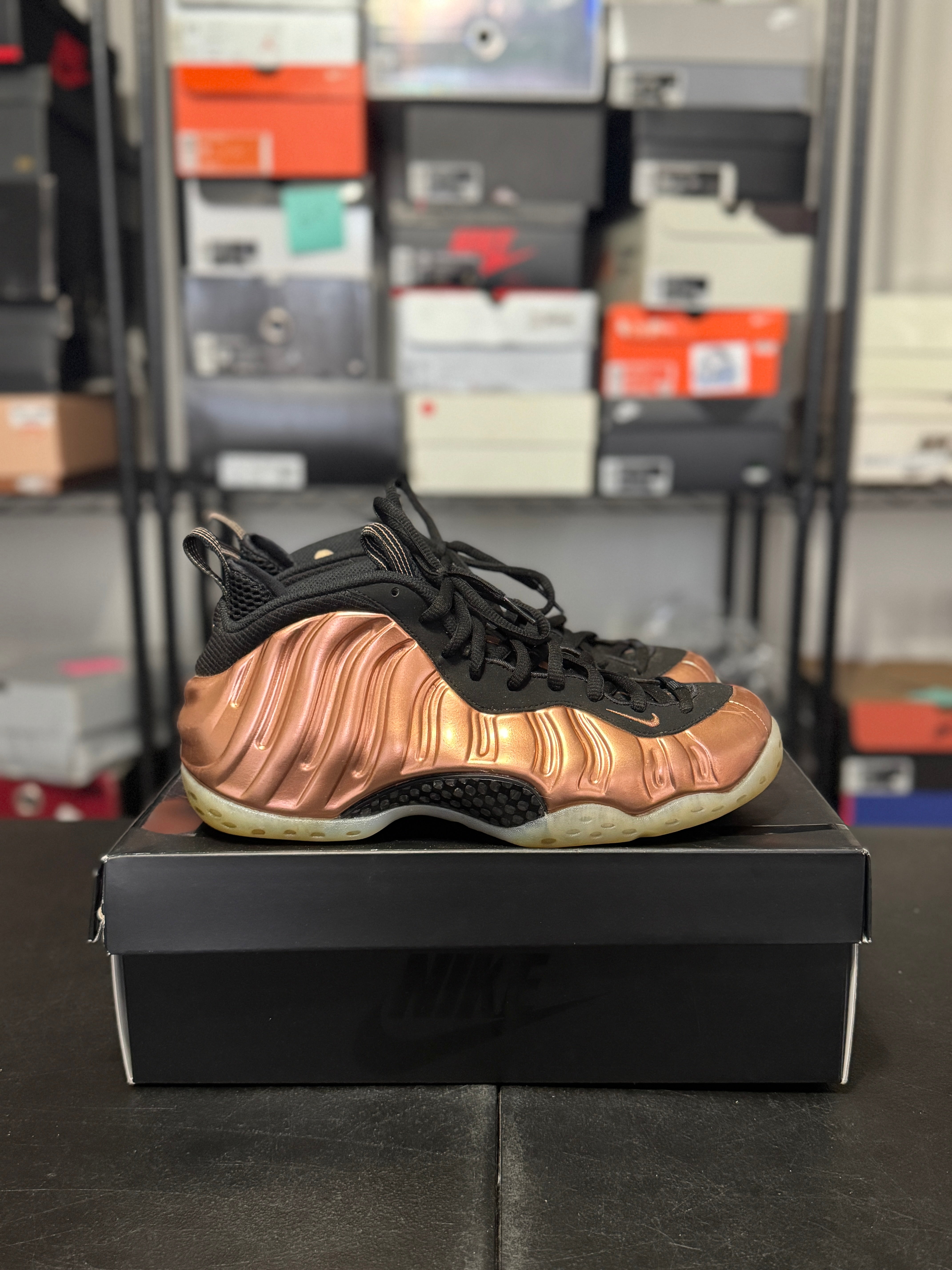 Size 9 - Foamposite copper
