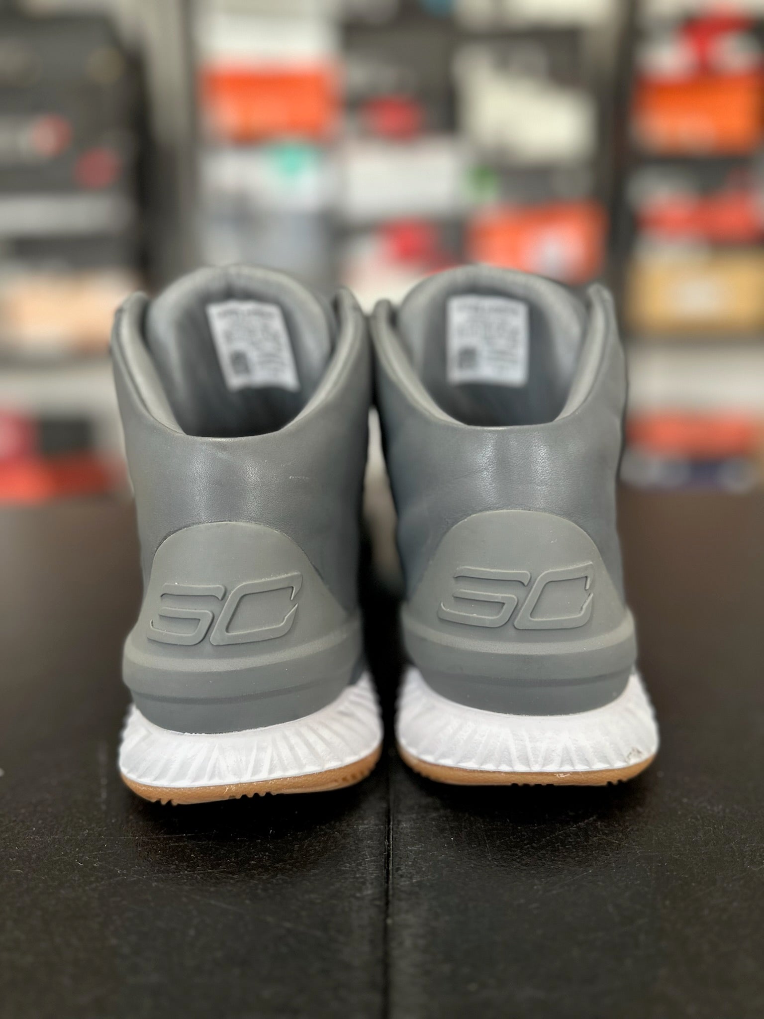 Size 9.5 - Curry 1 Lux Grey/White