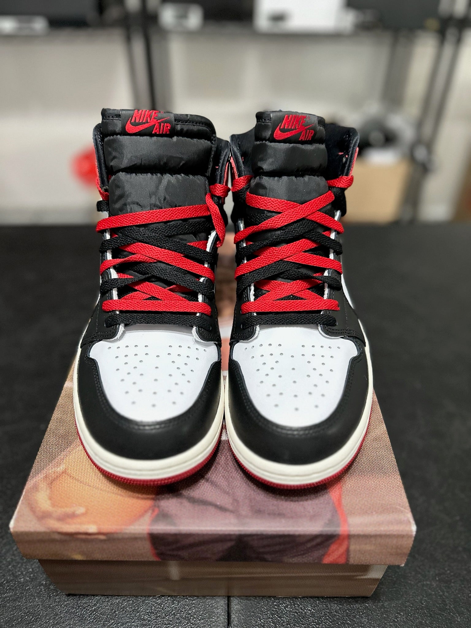 Size 10.5 - J1 Black Toe Reimagined