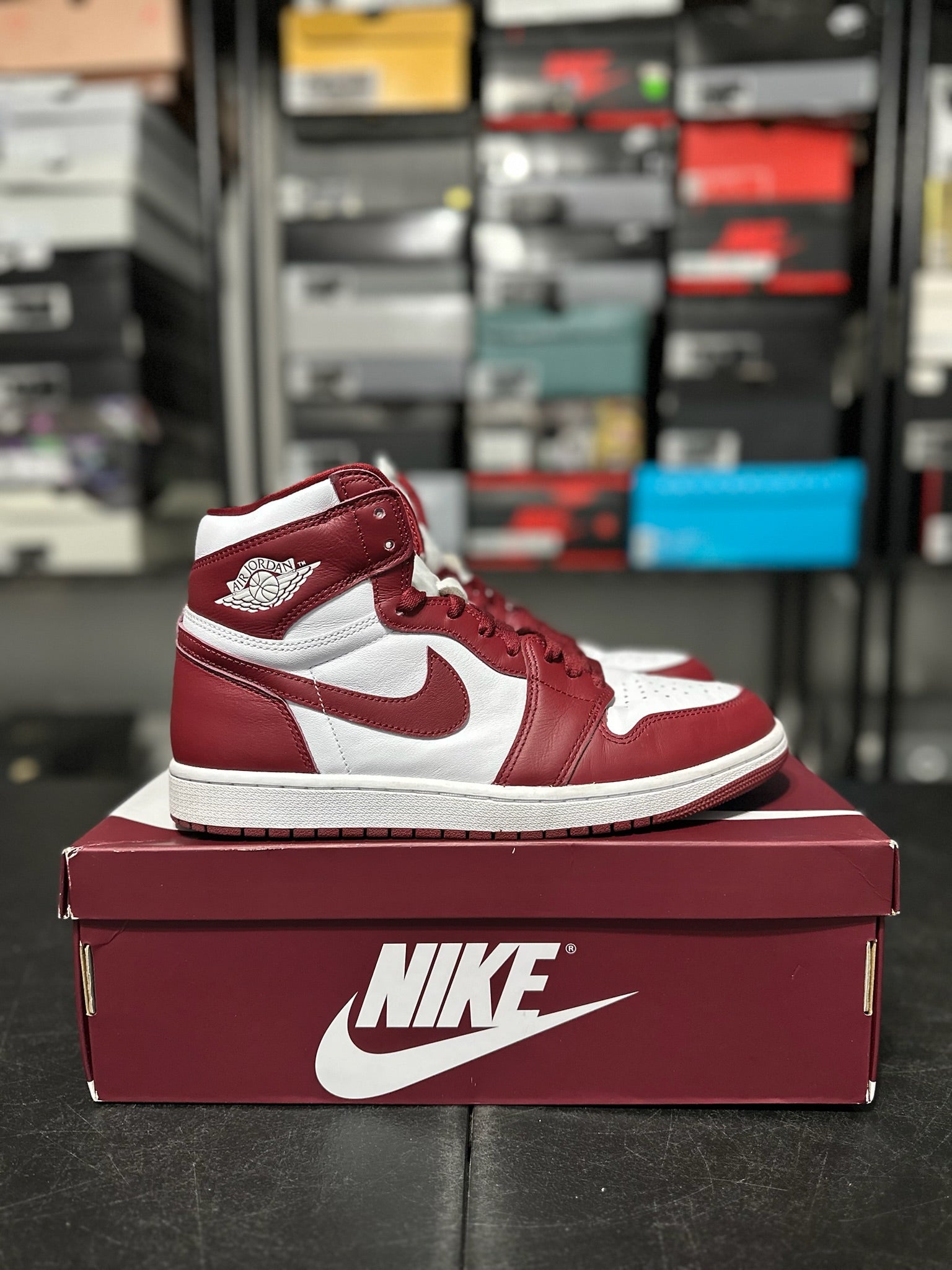 Size 10 - J1 Artisanal Team Red
