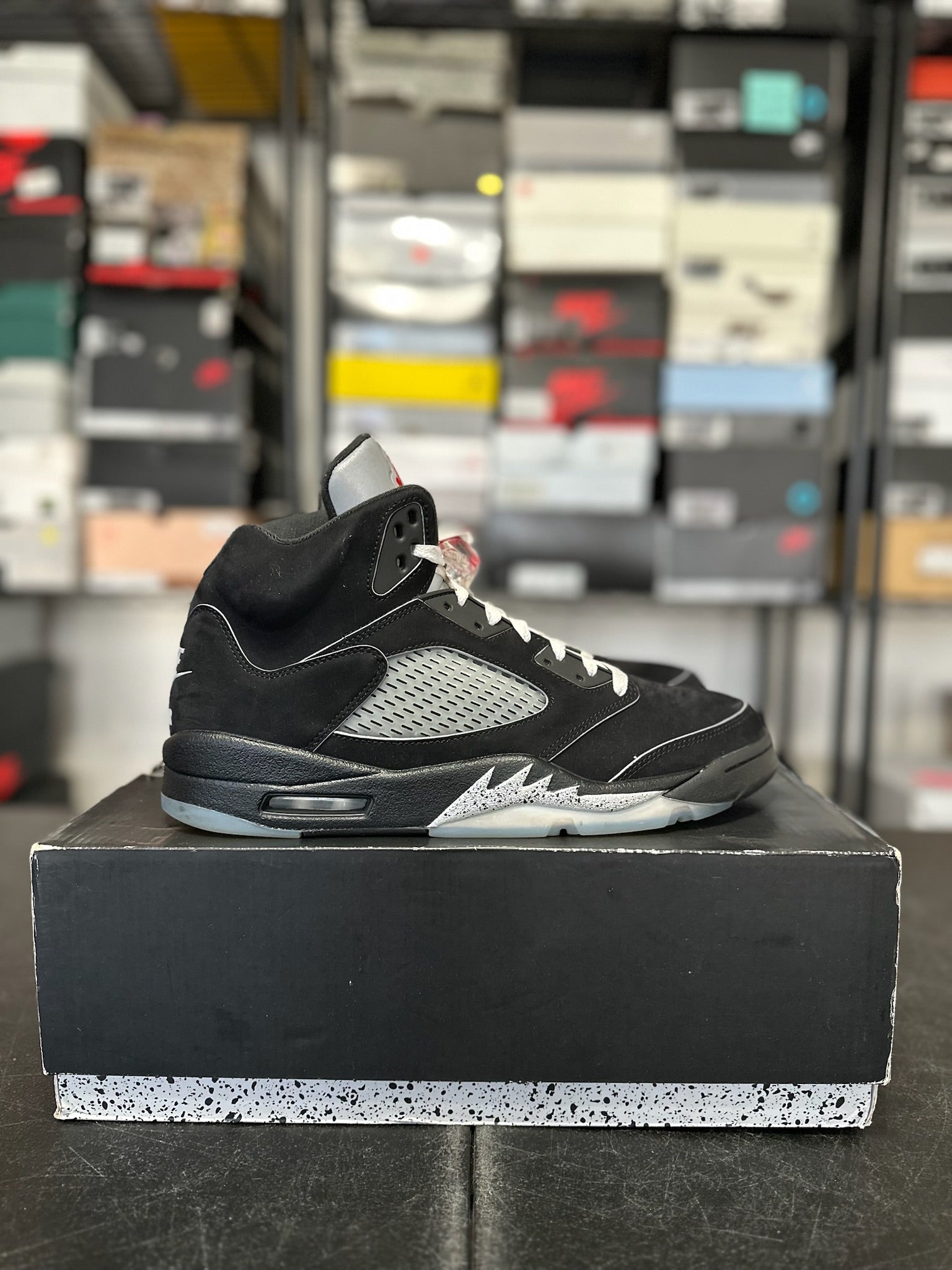 Size 13 - J5 Black Metallic Reimagined