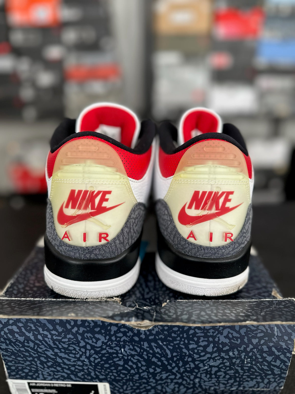 Size 12 - j3 se fire red denim