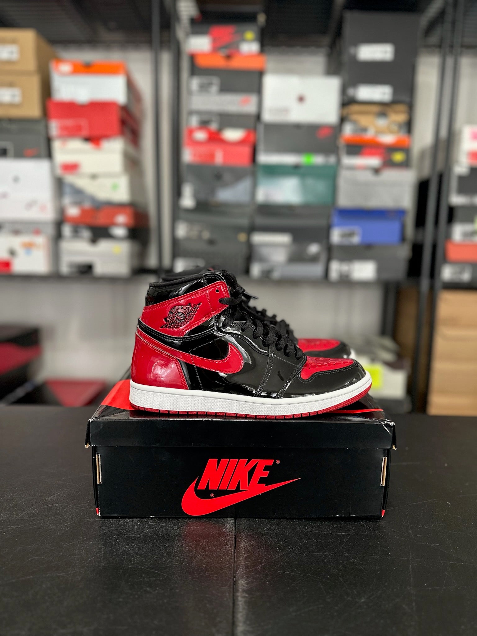 Size 9 - J1 High Patent Bred