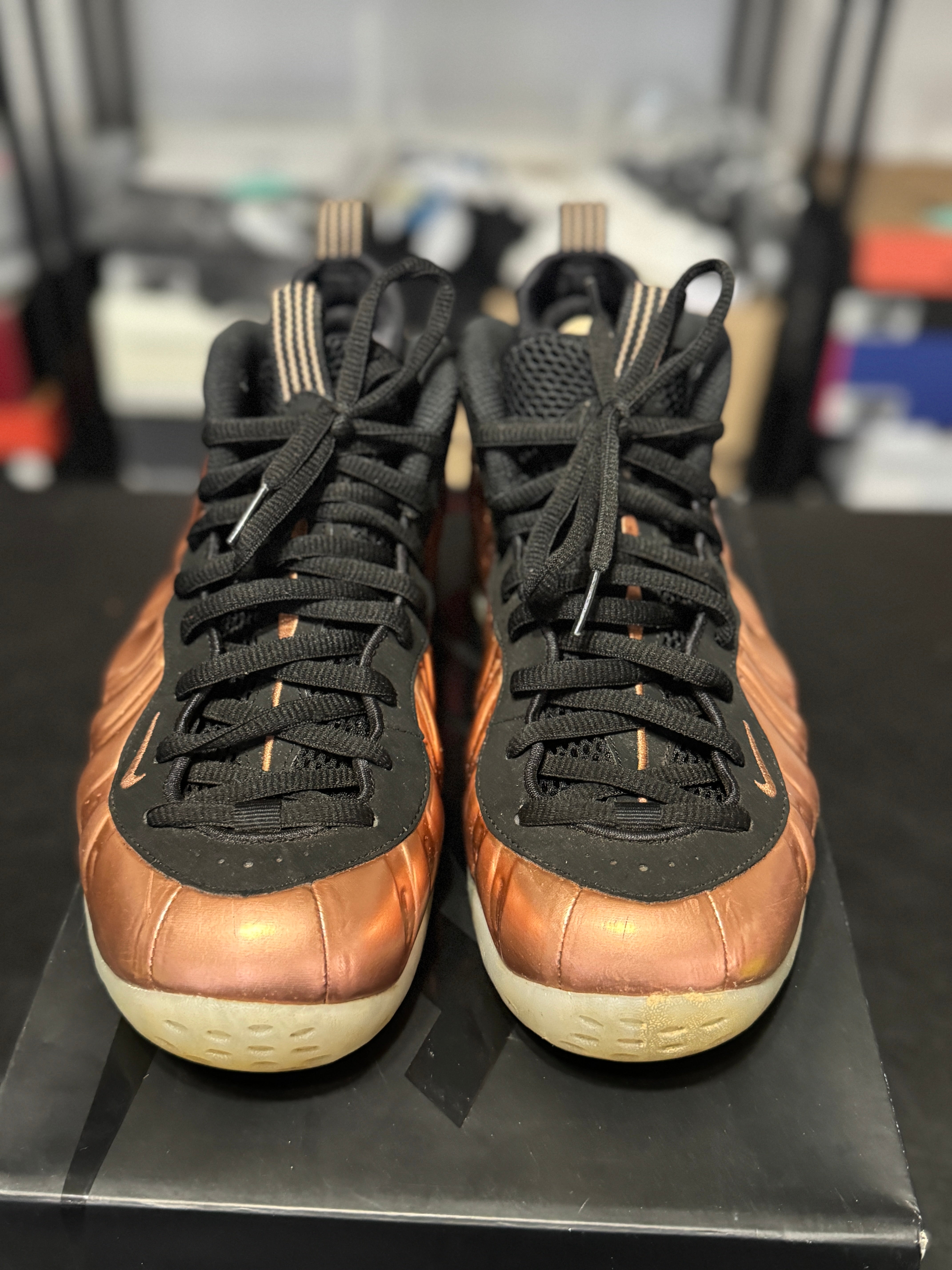 Size 9 - Foamposite copper