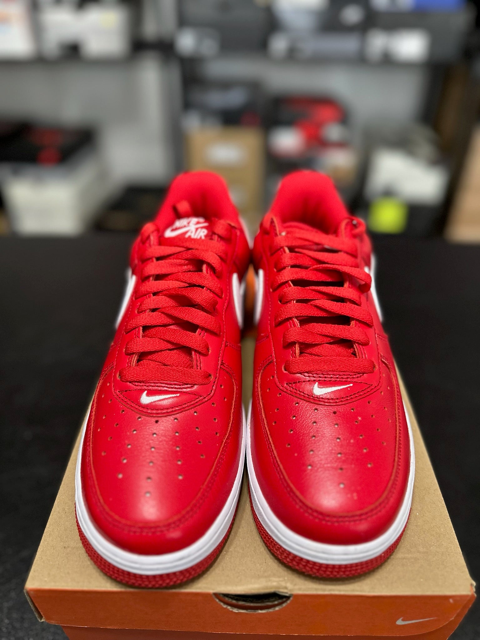 Size 9 - AF 1 Color of the Month University Red