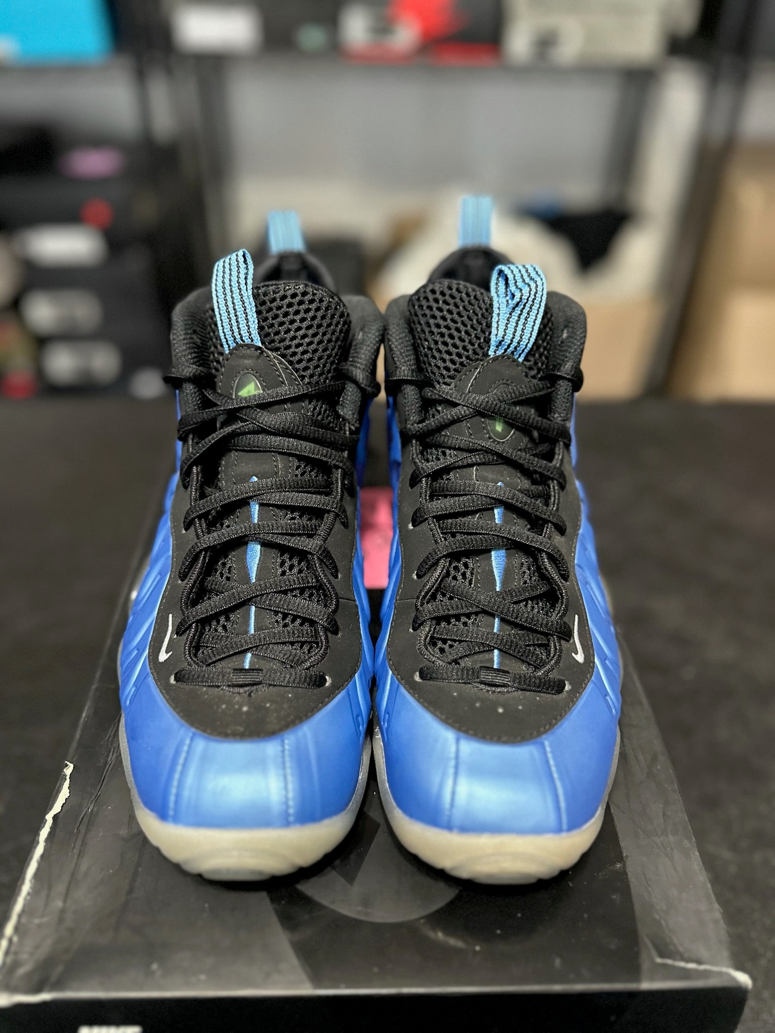 Size 7Y - Foamposite 1 University Blue