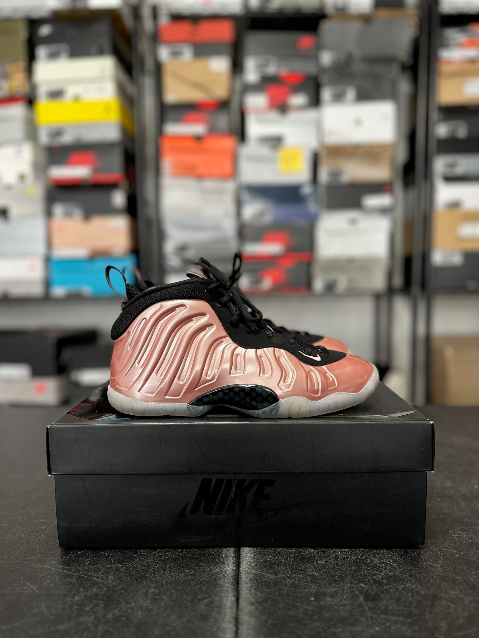 Size 7Y - Foamposite 1 Rust Pink
