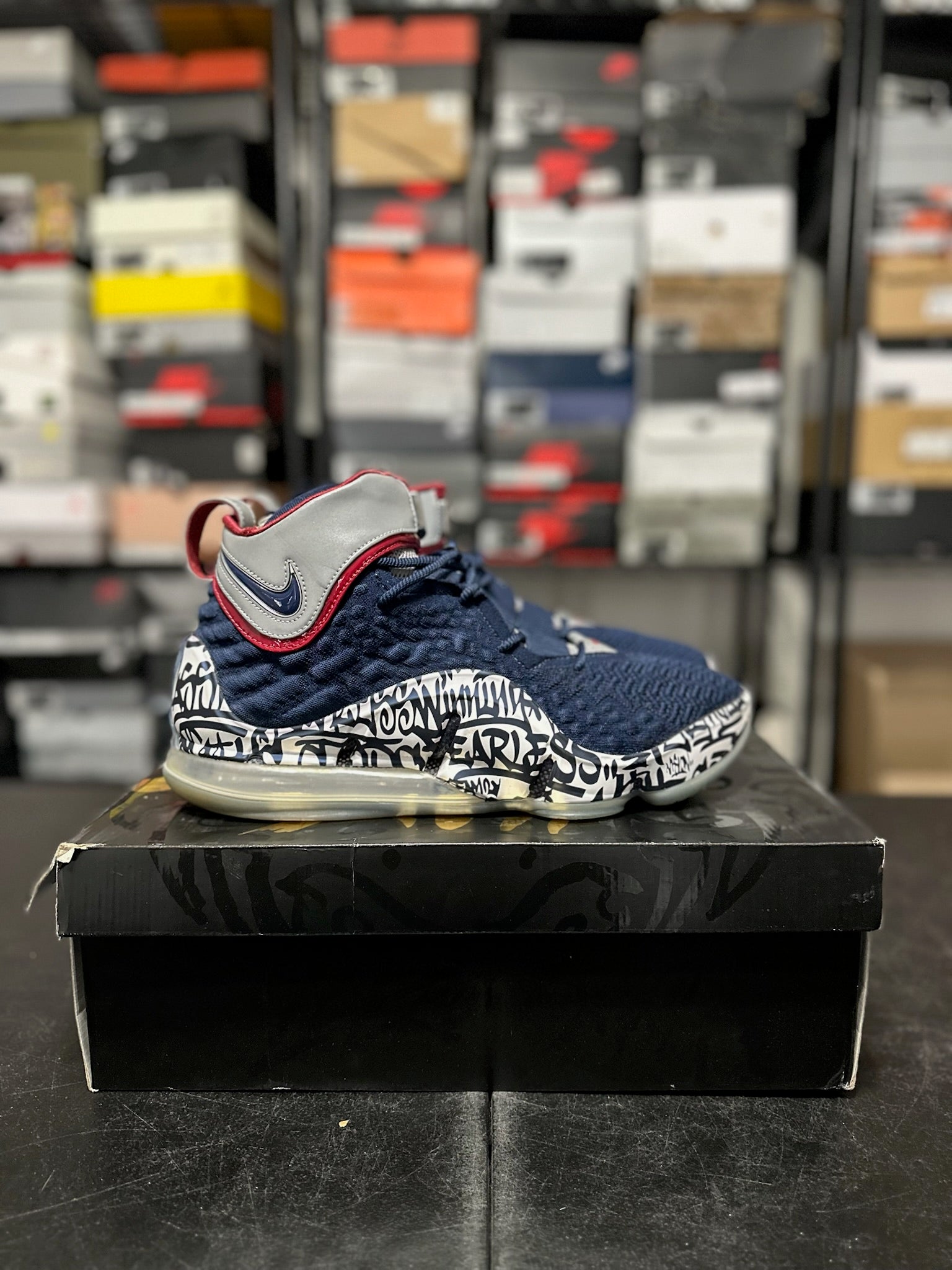 Size 13 - LeBron 17 Graffiti Remix