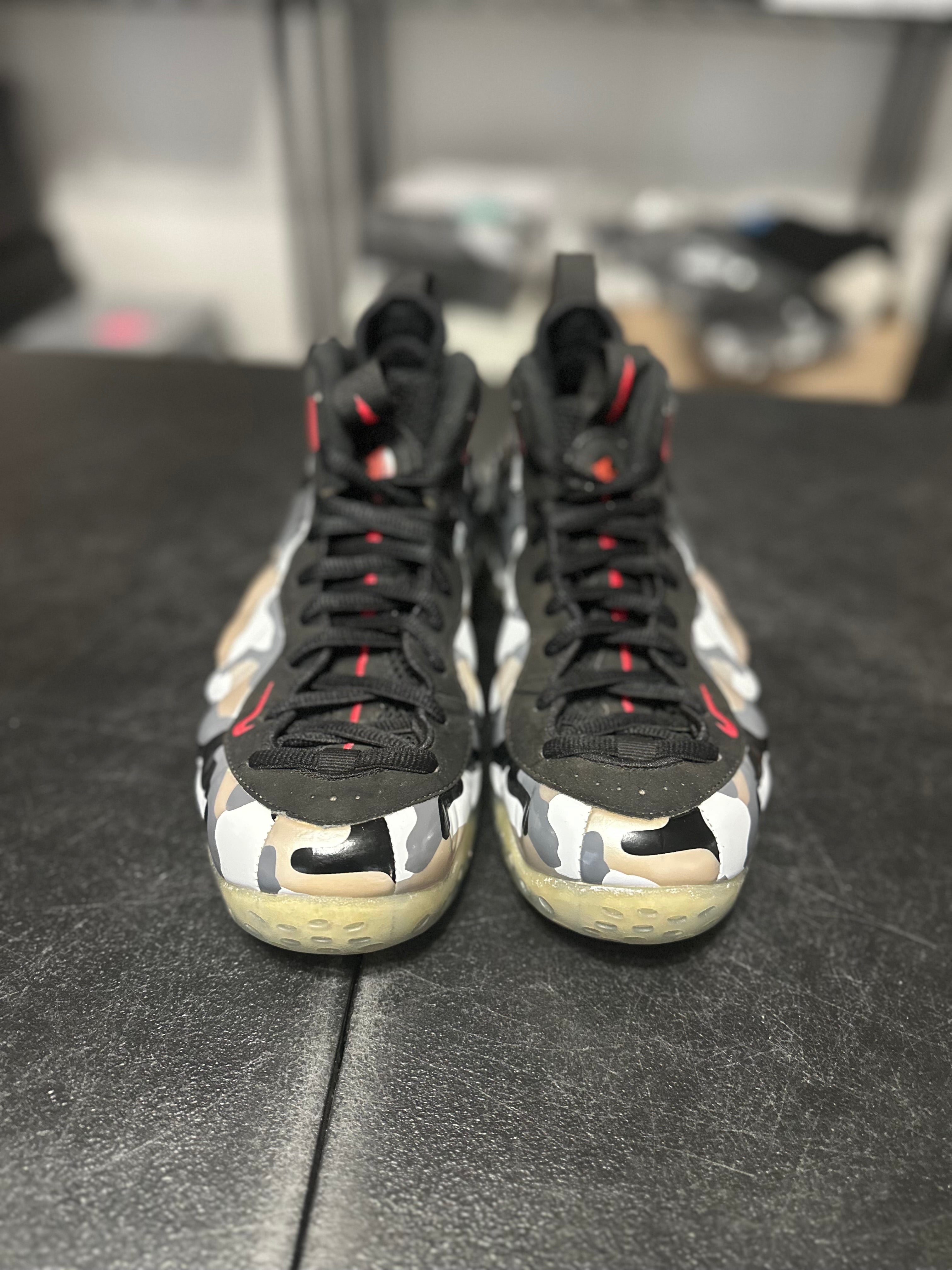 Size 9 - Foamposite fighter jet