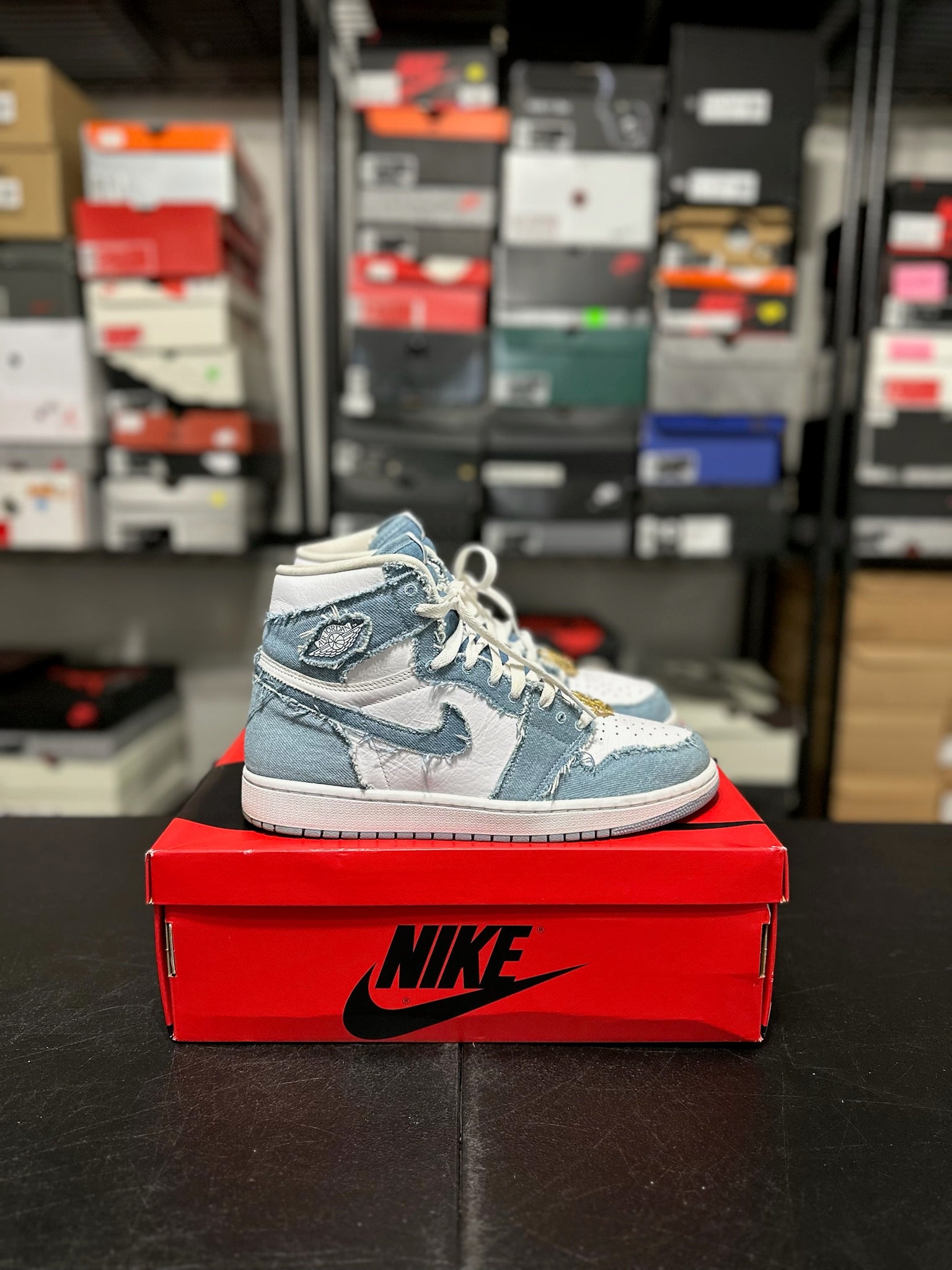 Size 10 - (11.5W) J1 High Denim