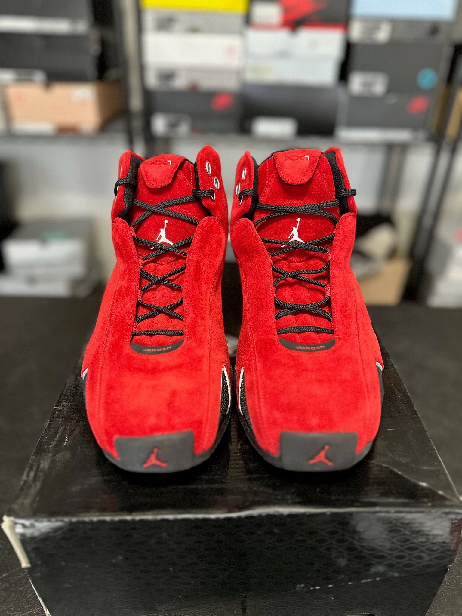 Size 12 - J21 Red Suede