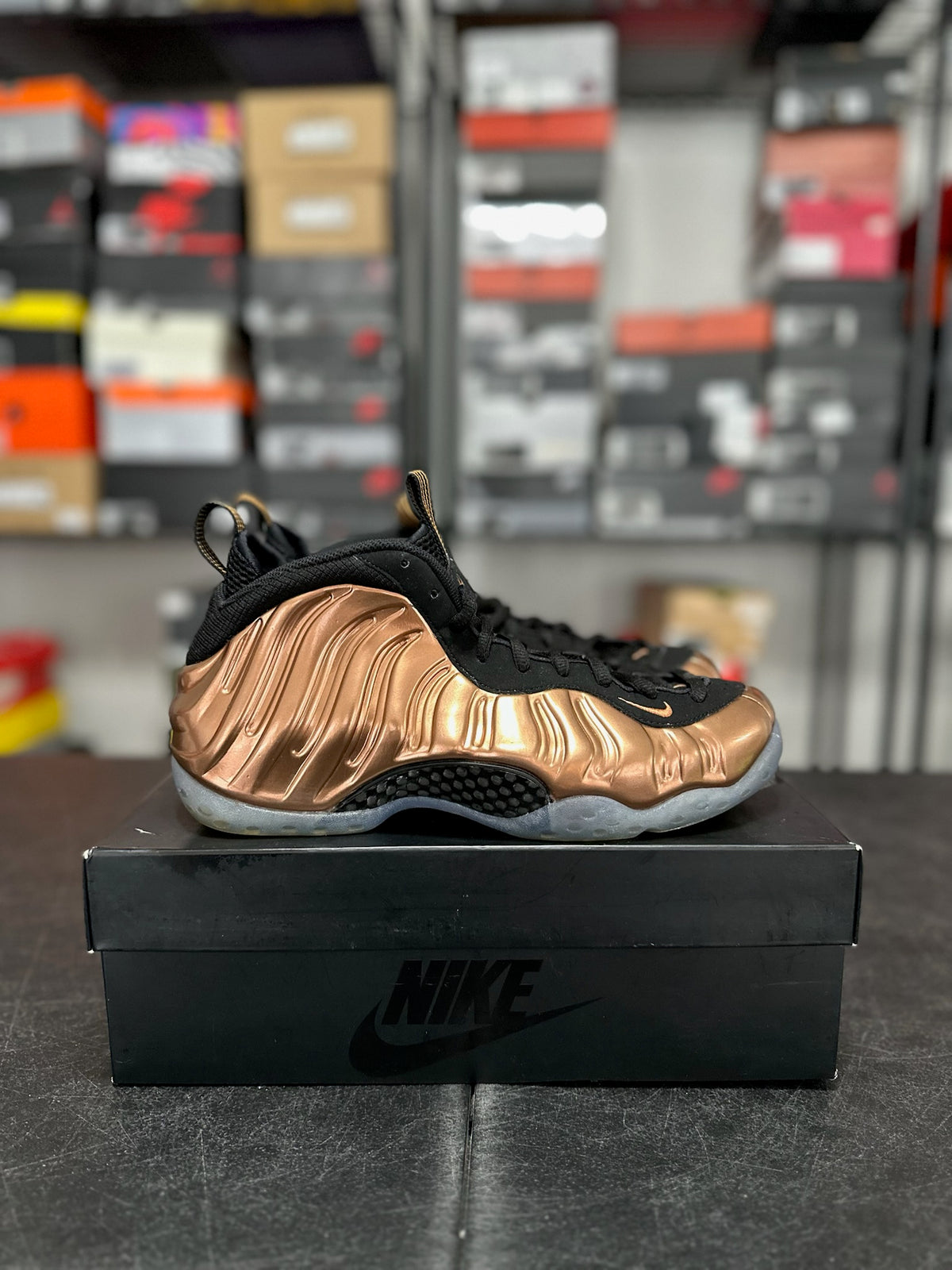 Size 8.5 - Foamposite 1 Copper