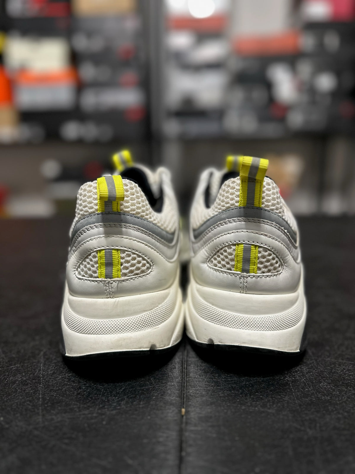 Size 11 - (45) Dior B22 white/yellow