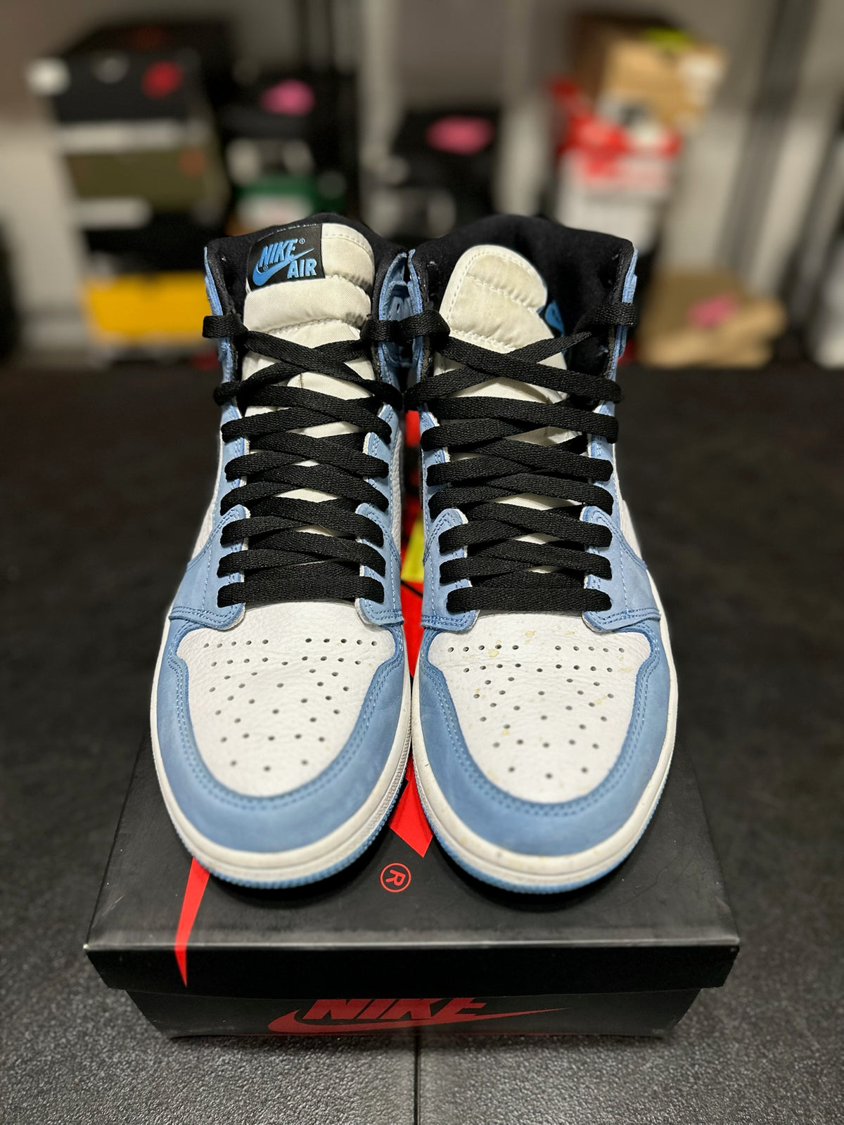 Size 9.5 - J1 High University Blue
