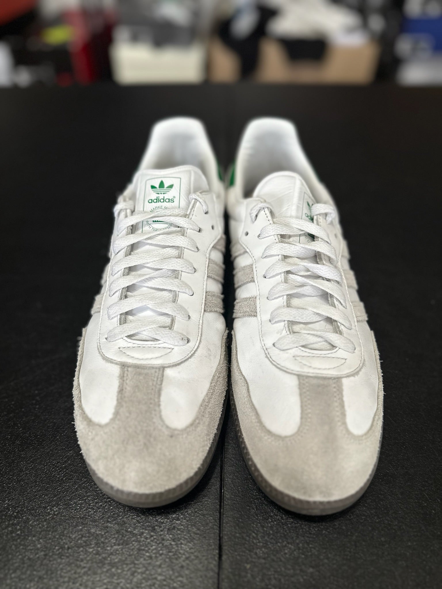 Size 12 - adidas Samba Kith Classics White Green