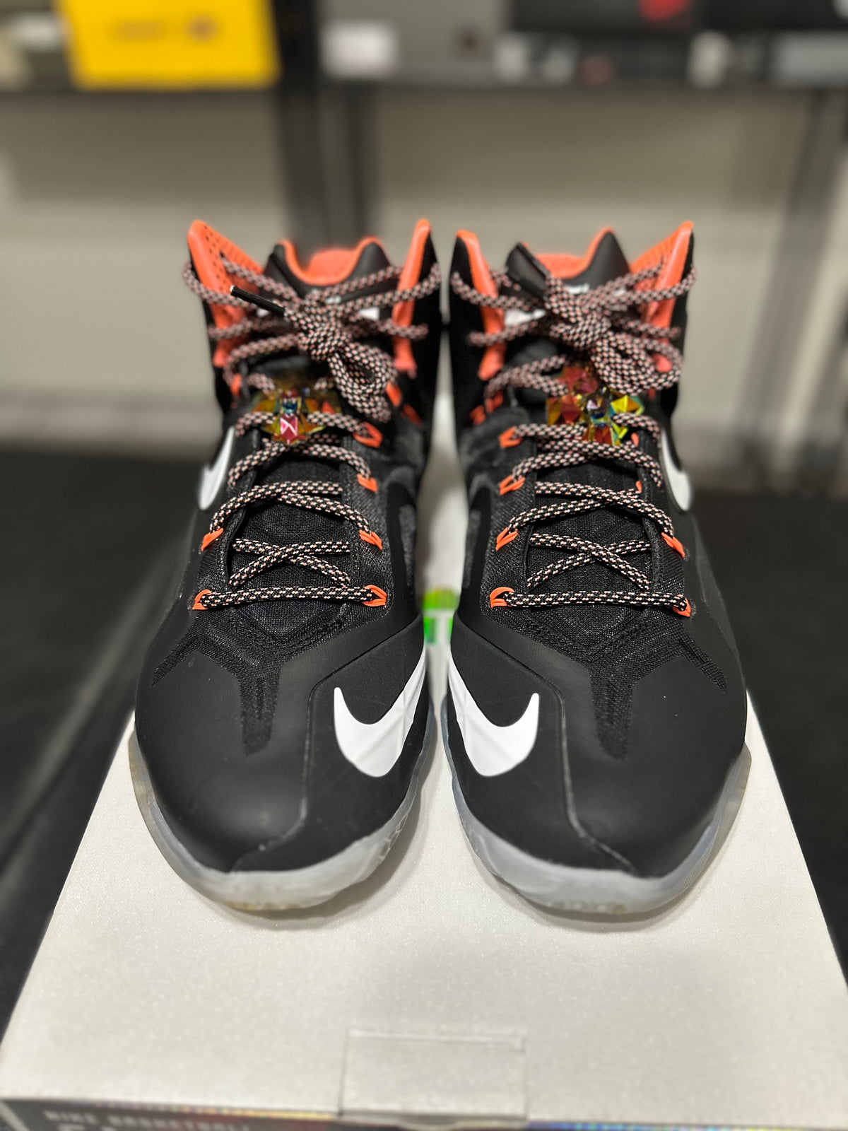 Size 10 - LeBron 11 Elite Black Gold