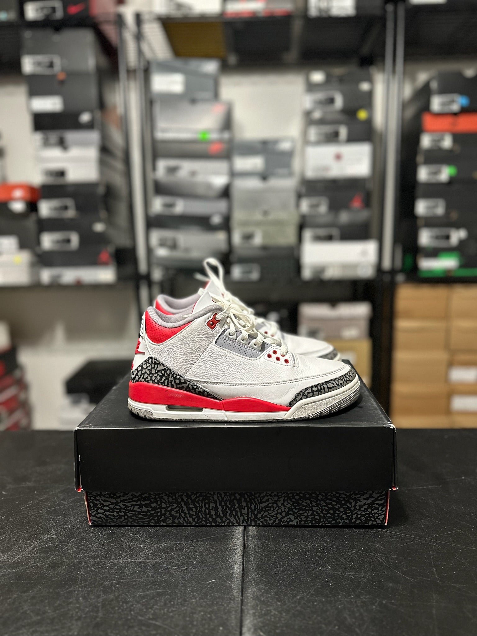 Size 8 - J3 Fire Red