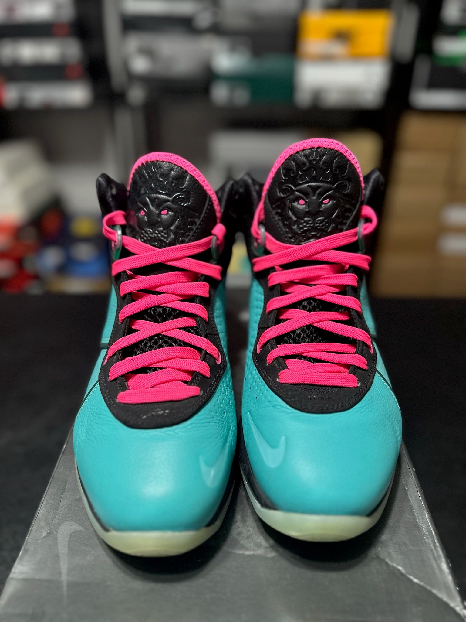 Size 9.5 - LeBron 8 South Beach