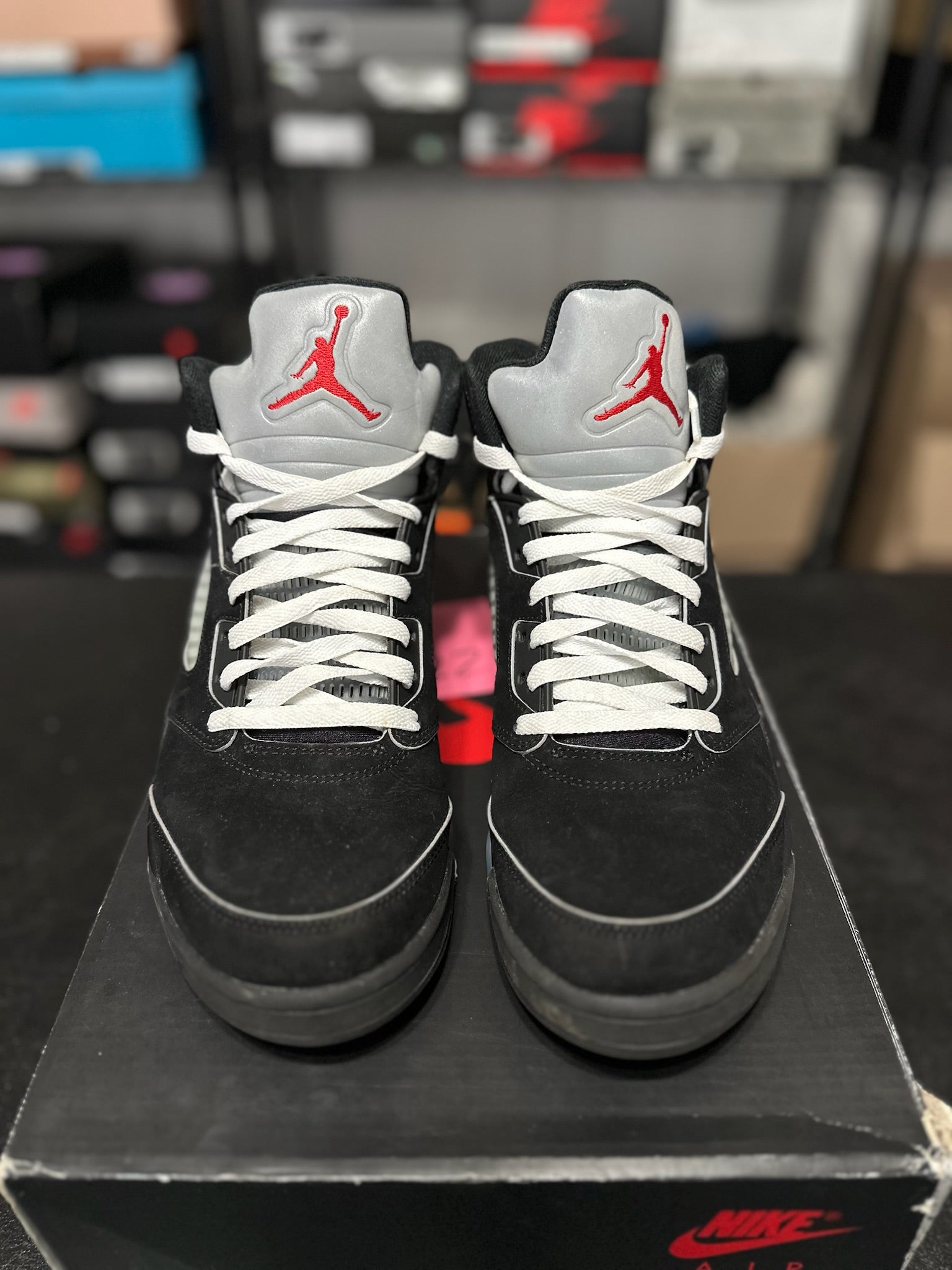 Size 10.5 - J5 Black Metallic Reimagined