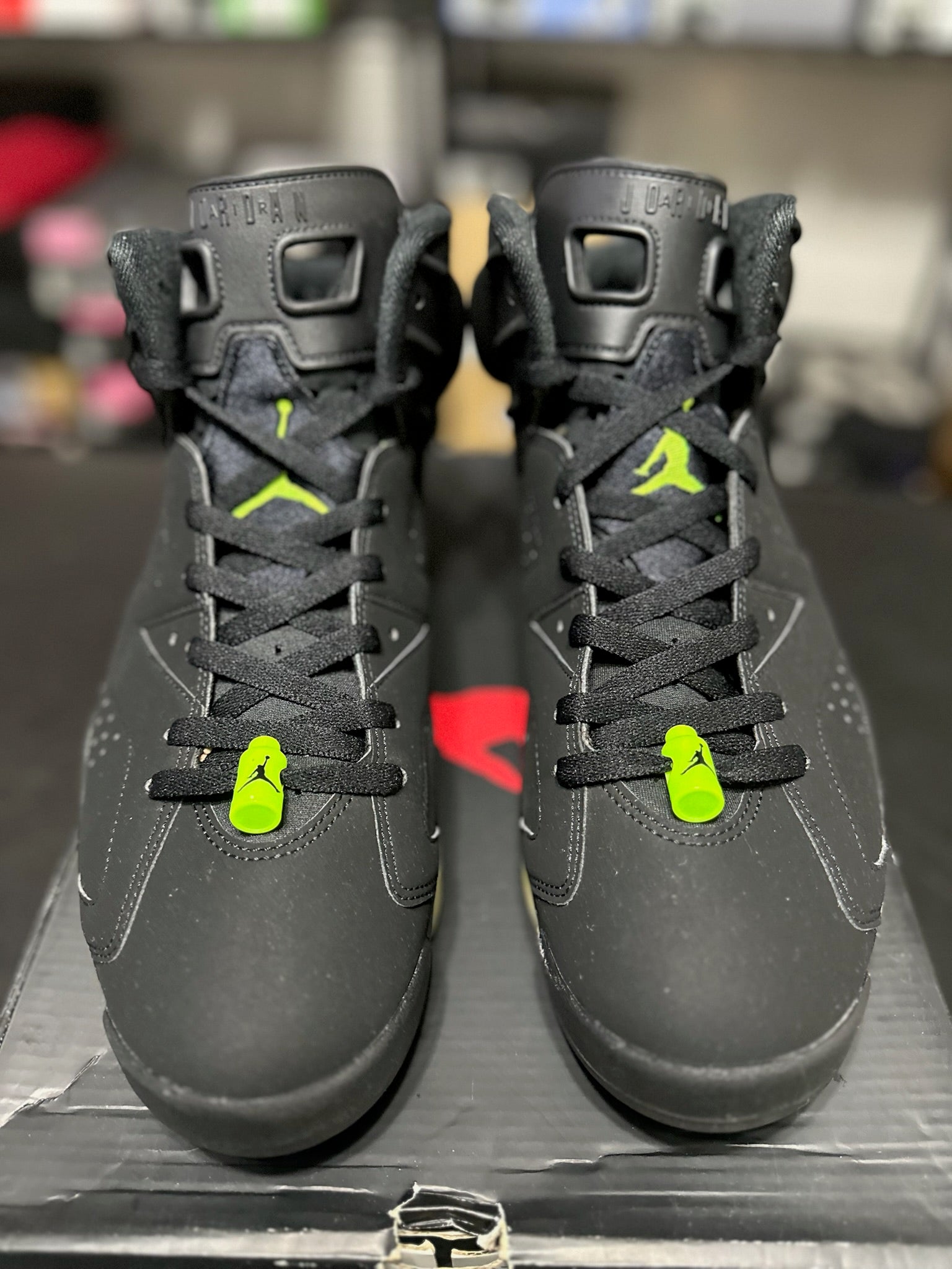 Size 12 - J6 Electric Green