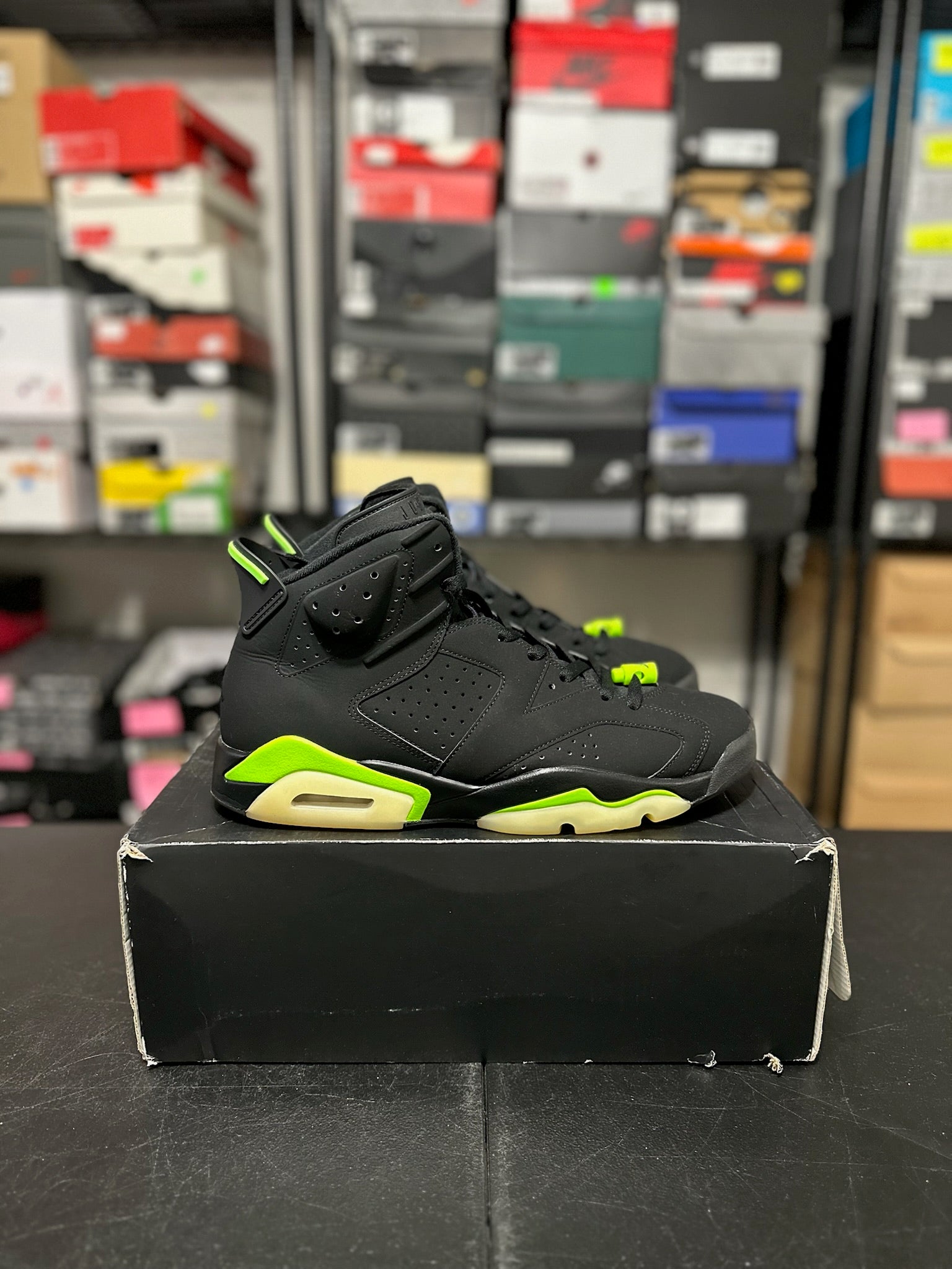 Size 12 - J6 Electric Green
