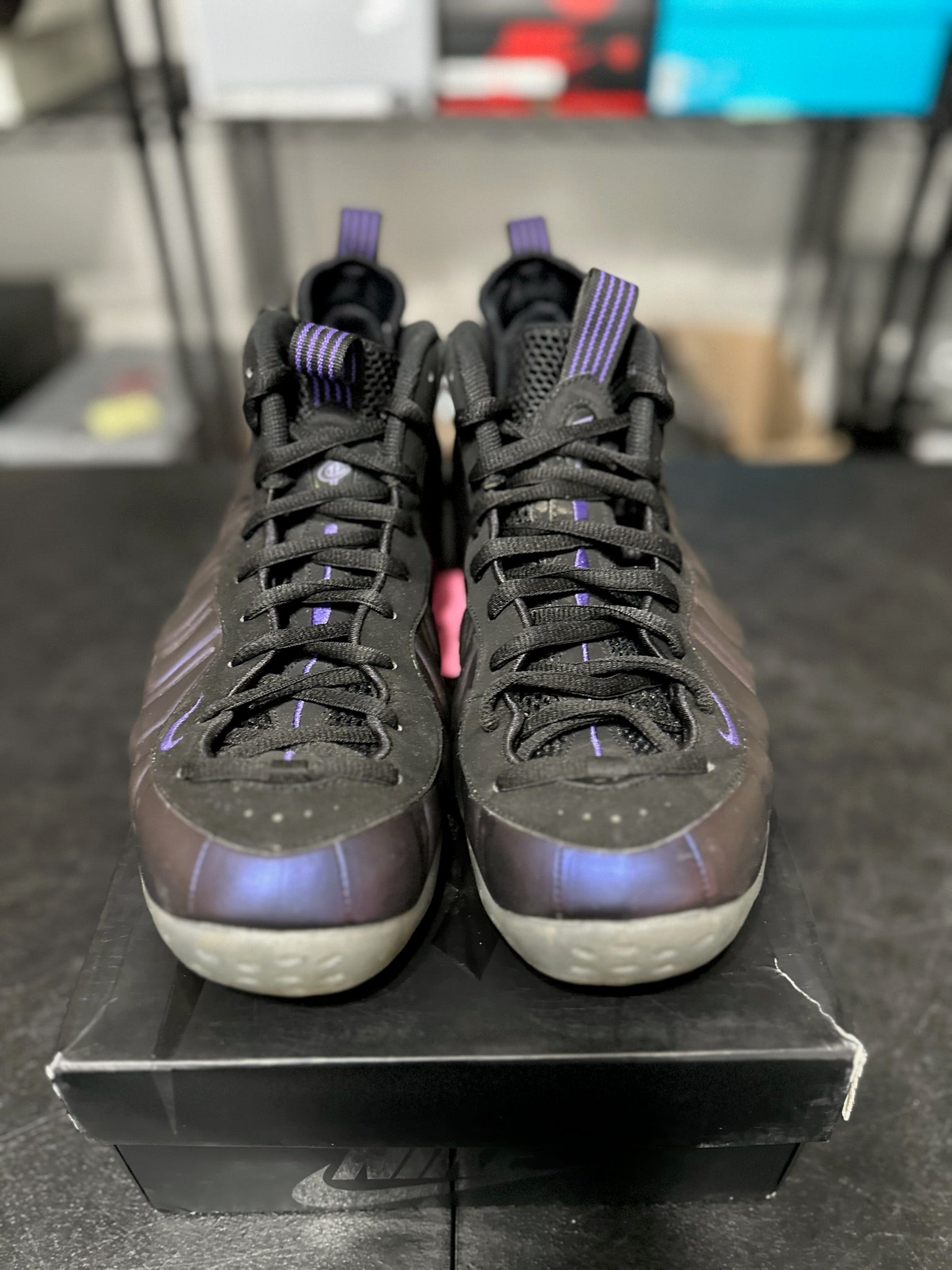 Size 11.5 - Foamposite 1 Eggplant