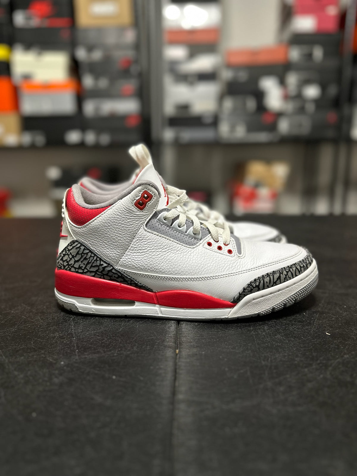 Size 9.5 - j3 Fire red