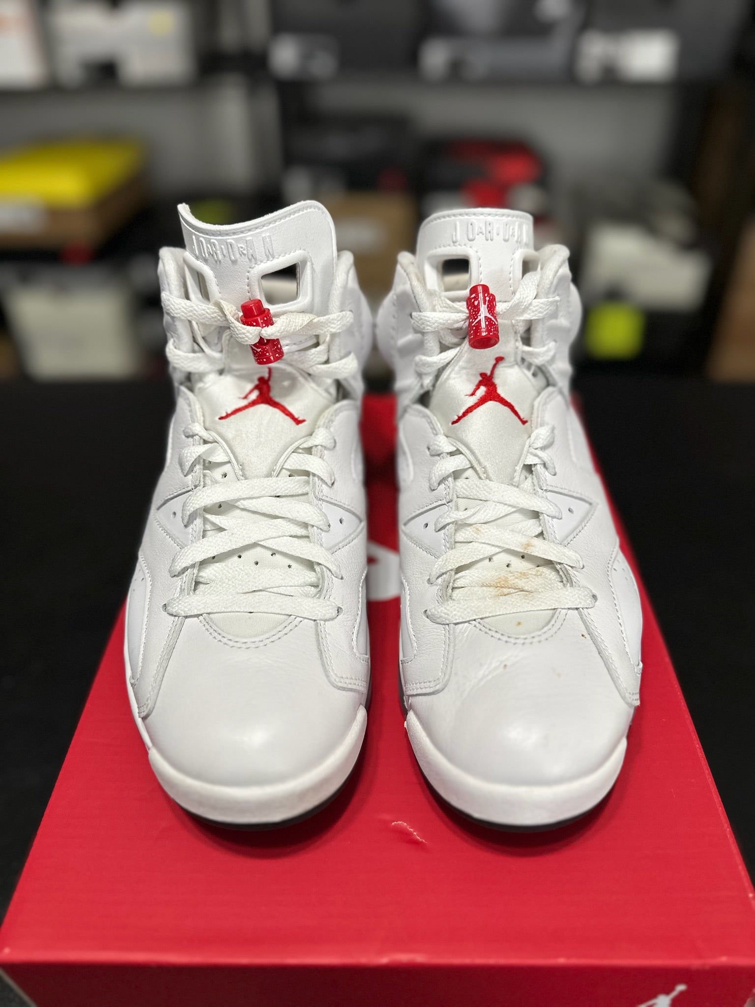 Size 8 - J6 Red Oreo