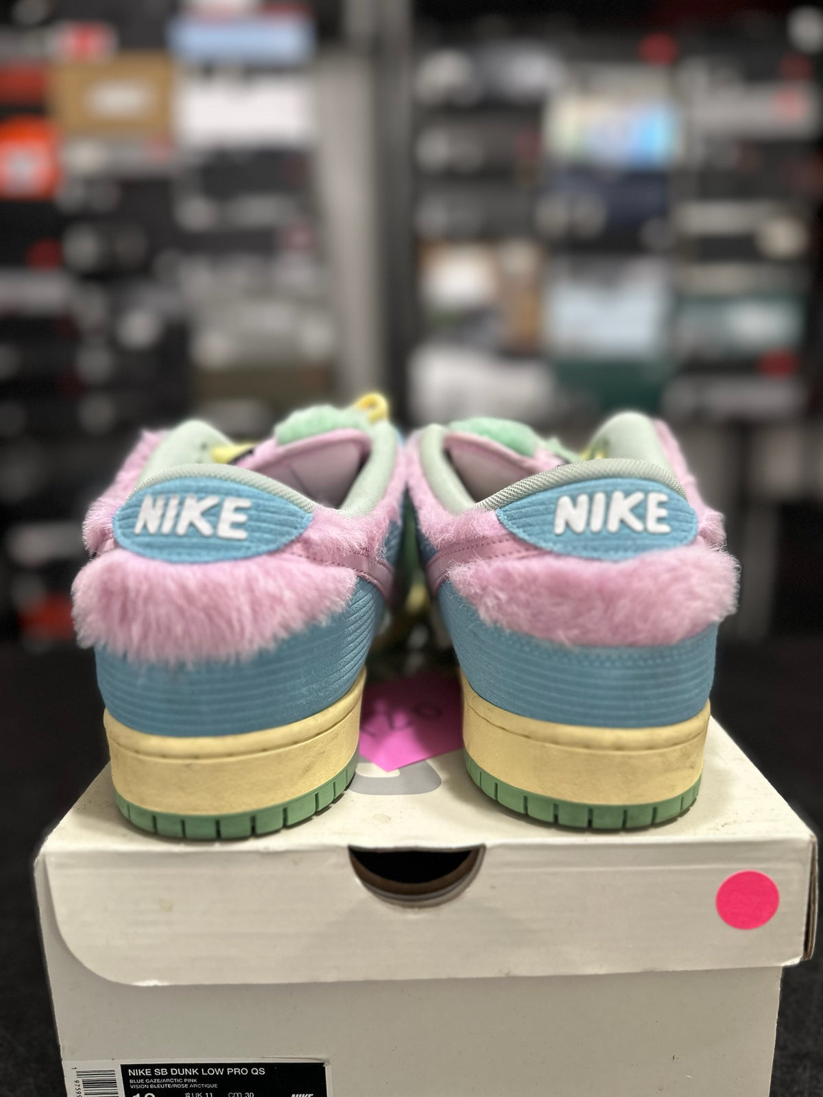Size 12 - sb dunk low verdy visty