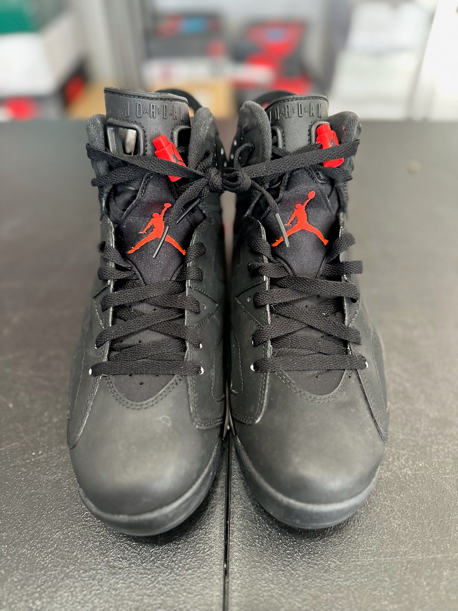 Size 10.5 - J6 Infrared Black DS