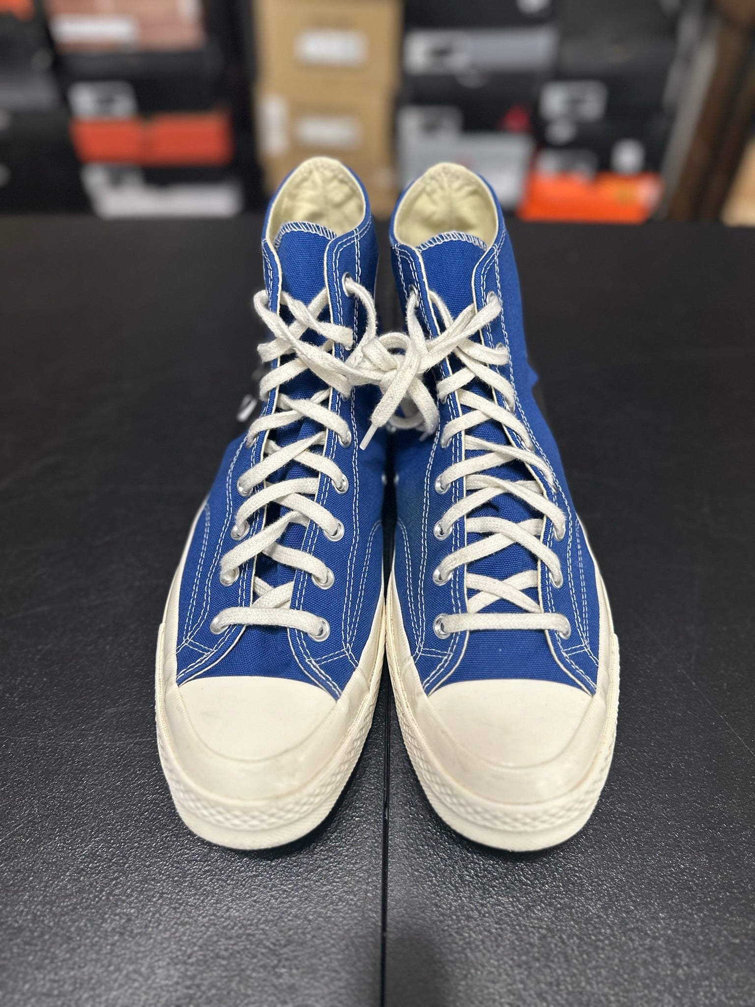 Size 12 - CDG Converse Blue