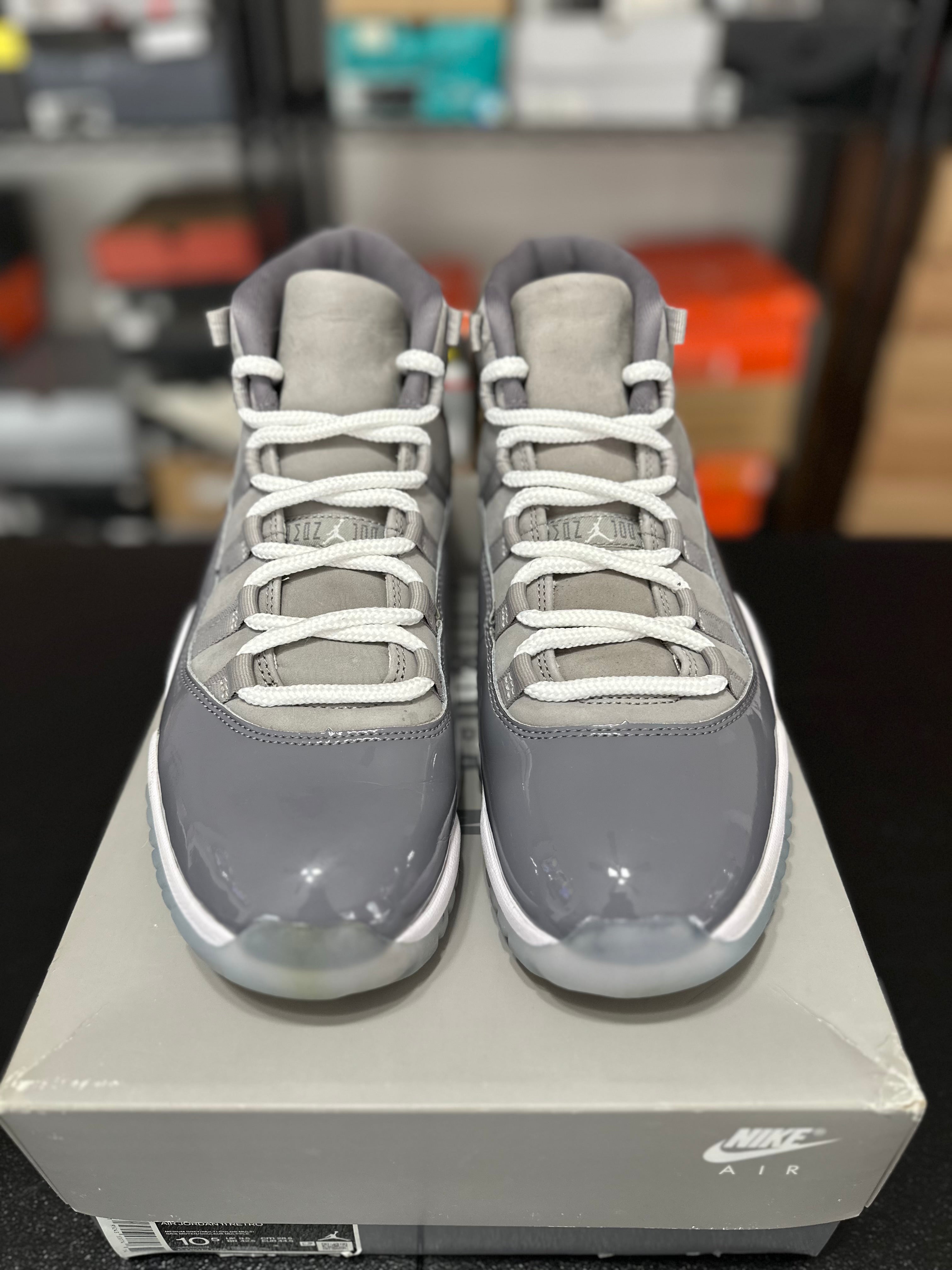 Size 10.5 - J11 cool grey