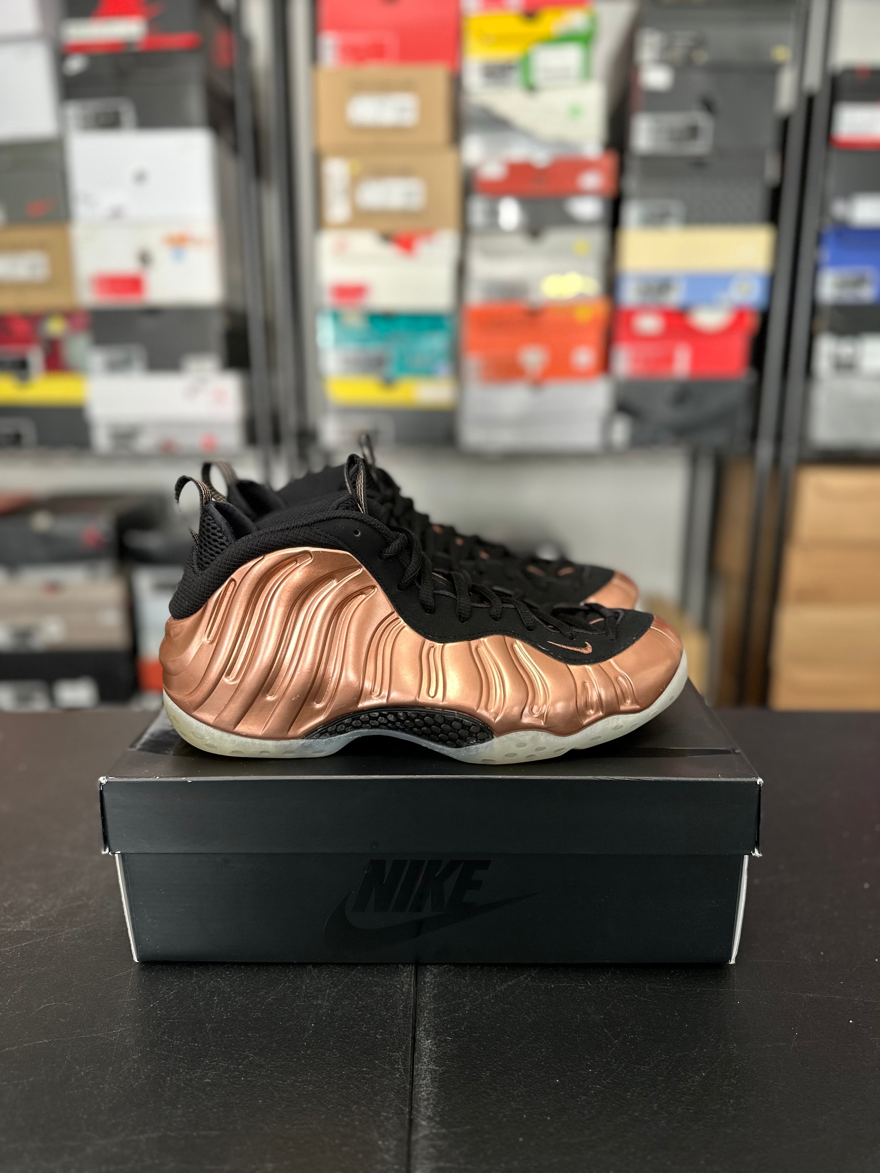 Size 10.5 - Foamposite copper