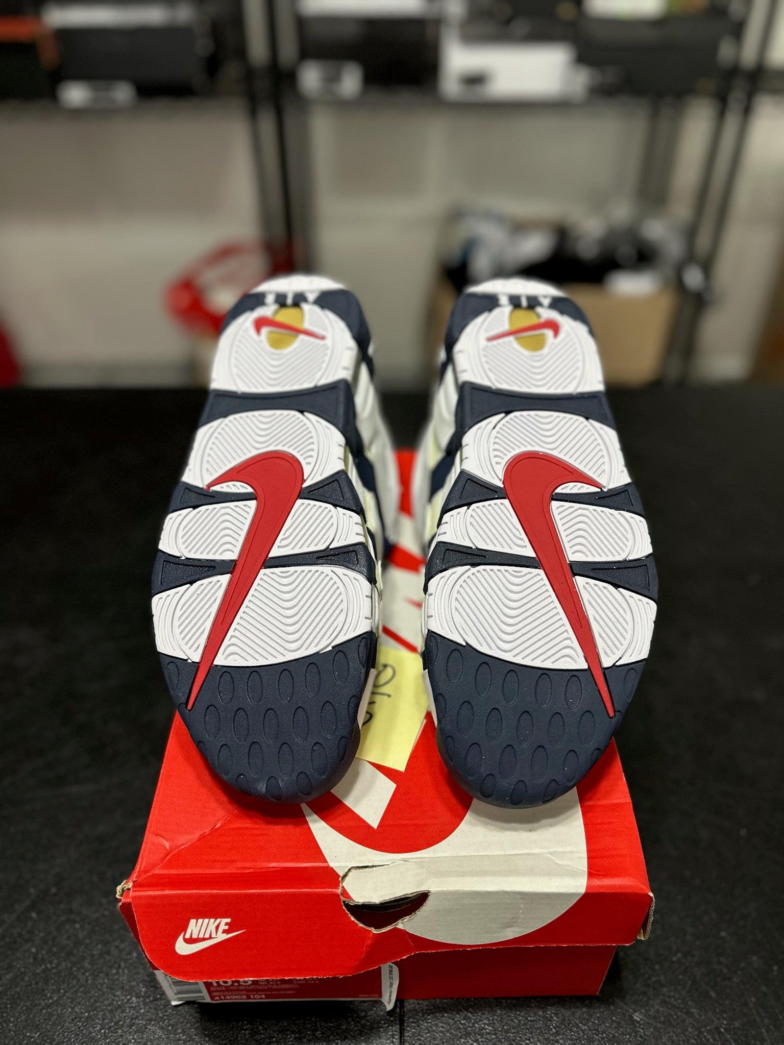 Size 10.5 - Nike Air More Uptempo Olympic DS