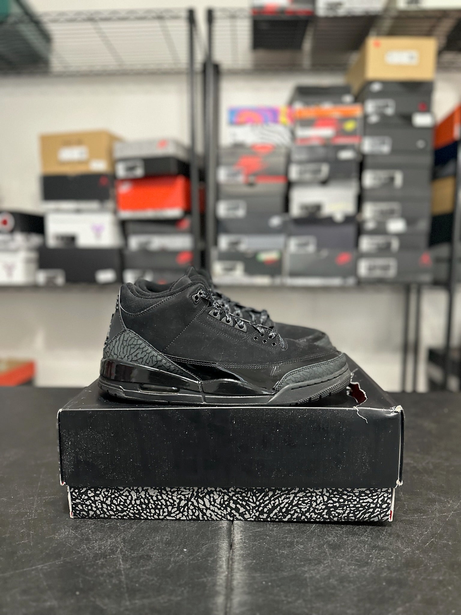 Size 11.5 - J3 Black Cat