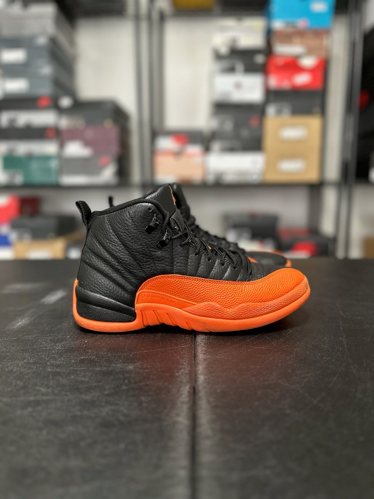 Size 8.5 - (10W) J12 WNBA All Star Brilliant Orange