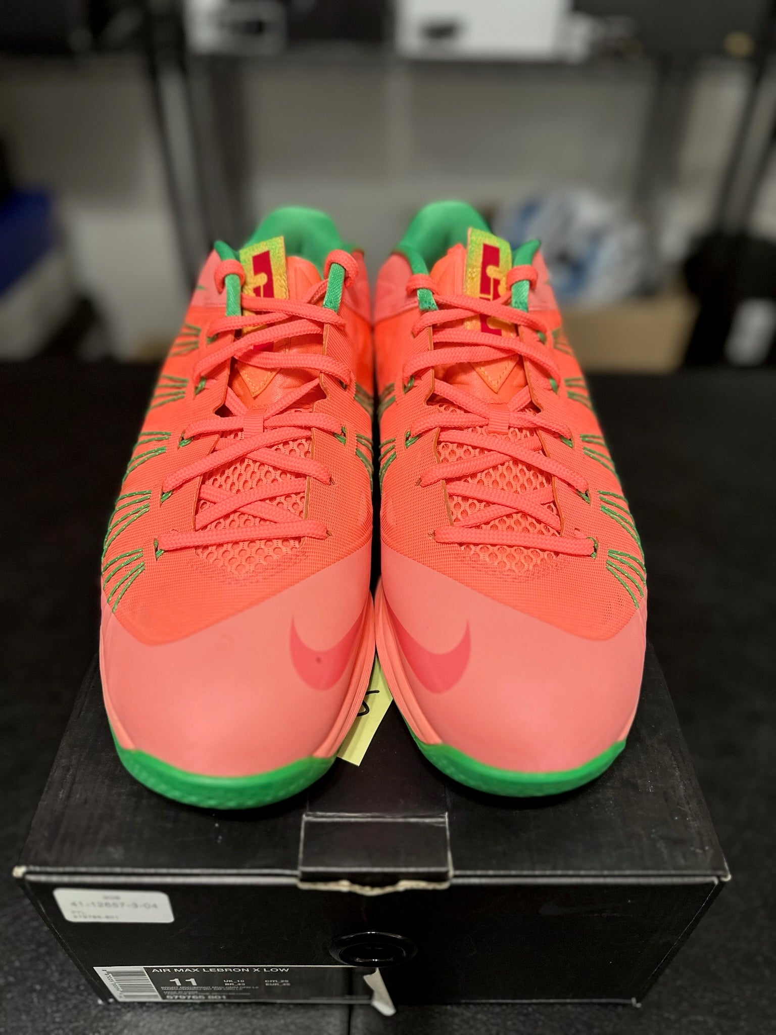 Size 11 - LeBron 10 Low Watermelon