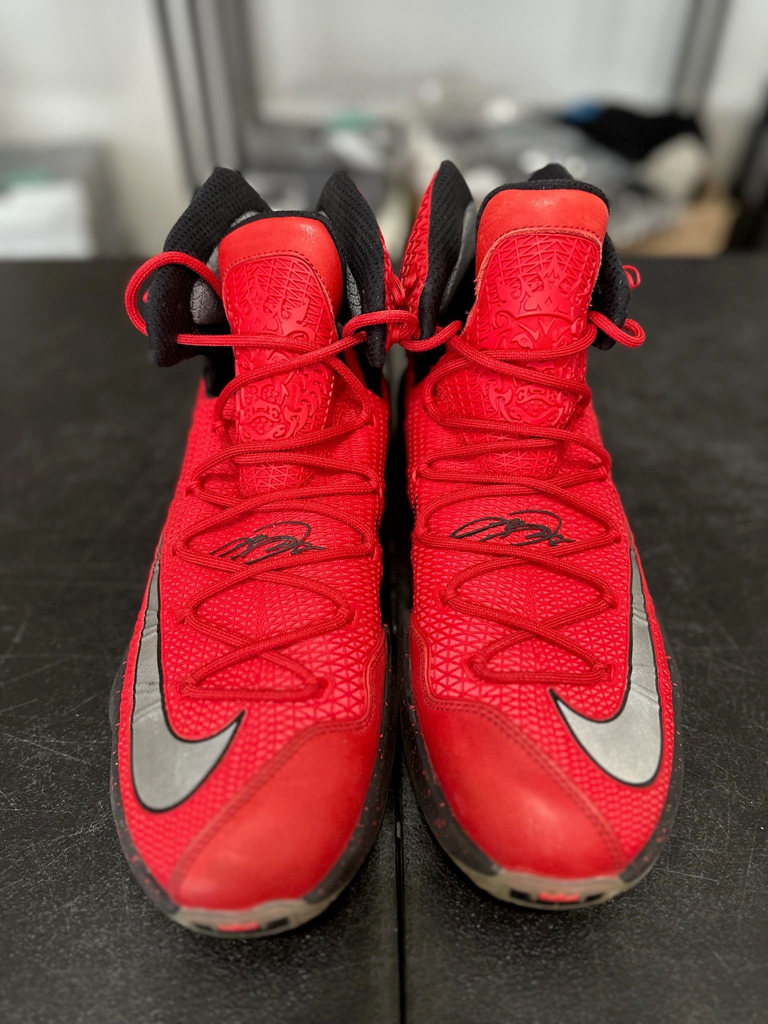 Size 12 - LeBron 13 Elite University Red